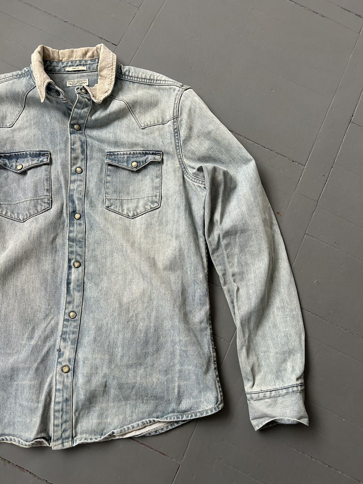 Allsaints All saints premium denim shirt Size US M / EU 48-50 / 2 - 3 Thumbnail