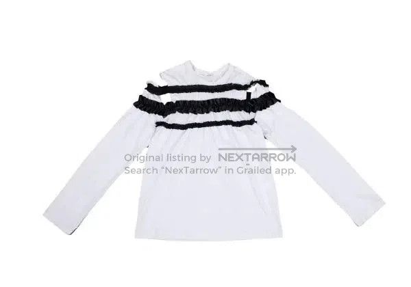Comme des Garcons Comme Des Garcons White vintage lace top Size S / US 4 / IT 40 - 2 Thumbnail