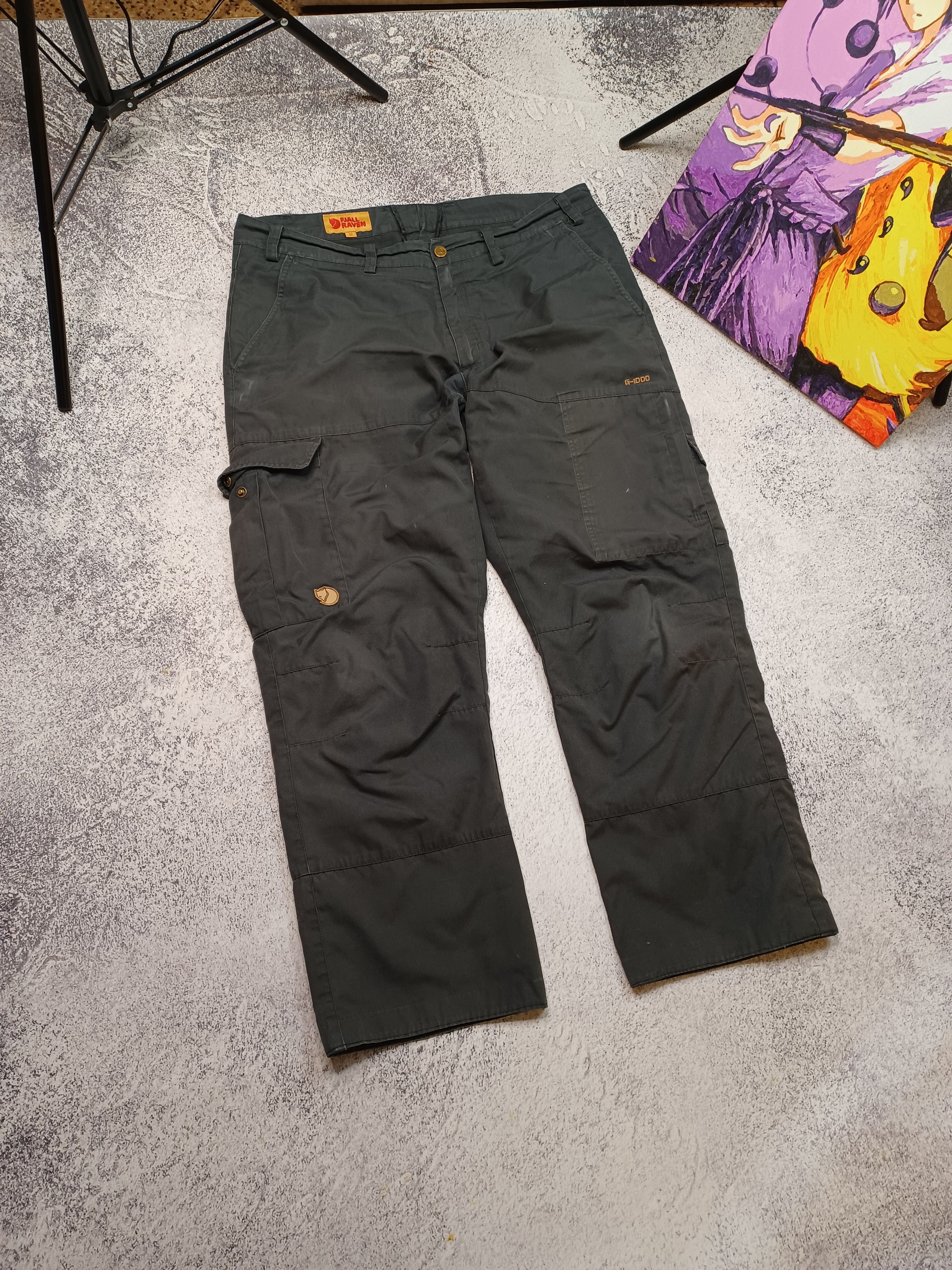 Fjallraven × Vintage Fjallraven g1000 Grey Pants Size US 36 / EU 52 - 1 Thumbnail