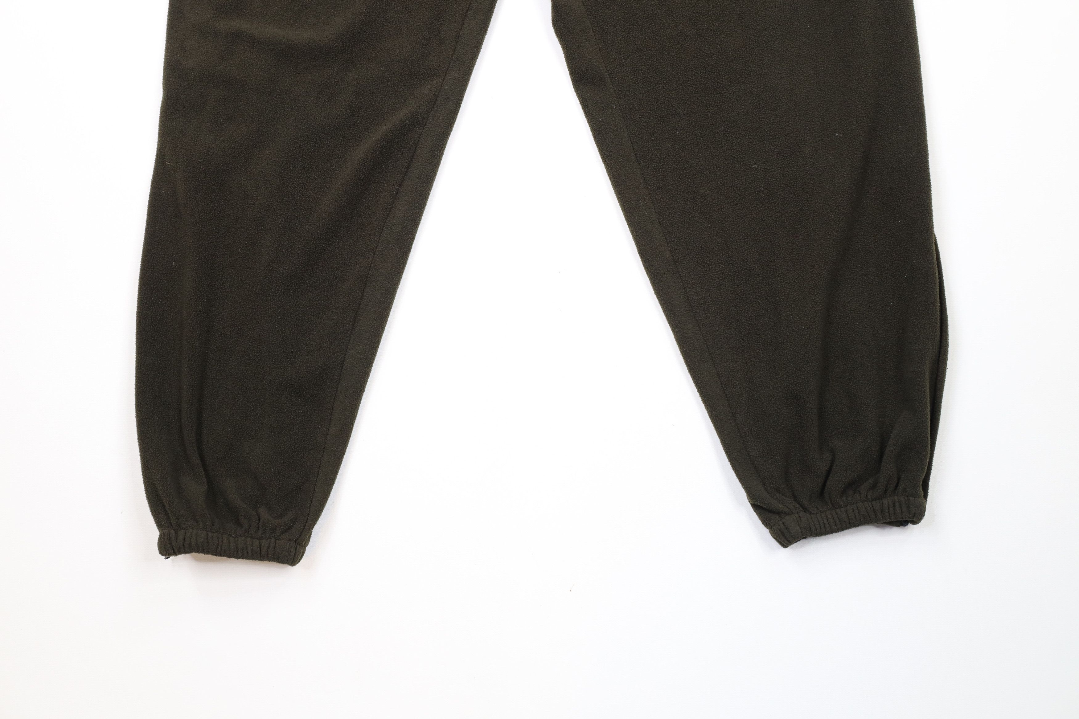 Vintage Vintage 90s Streetwear Fleece Sweatpants Joggers Green Size US 34 / EU 50 - 4 Thumbnail