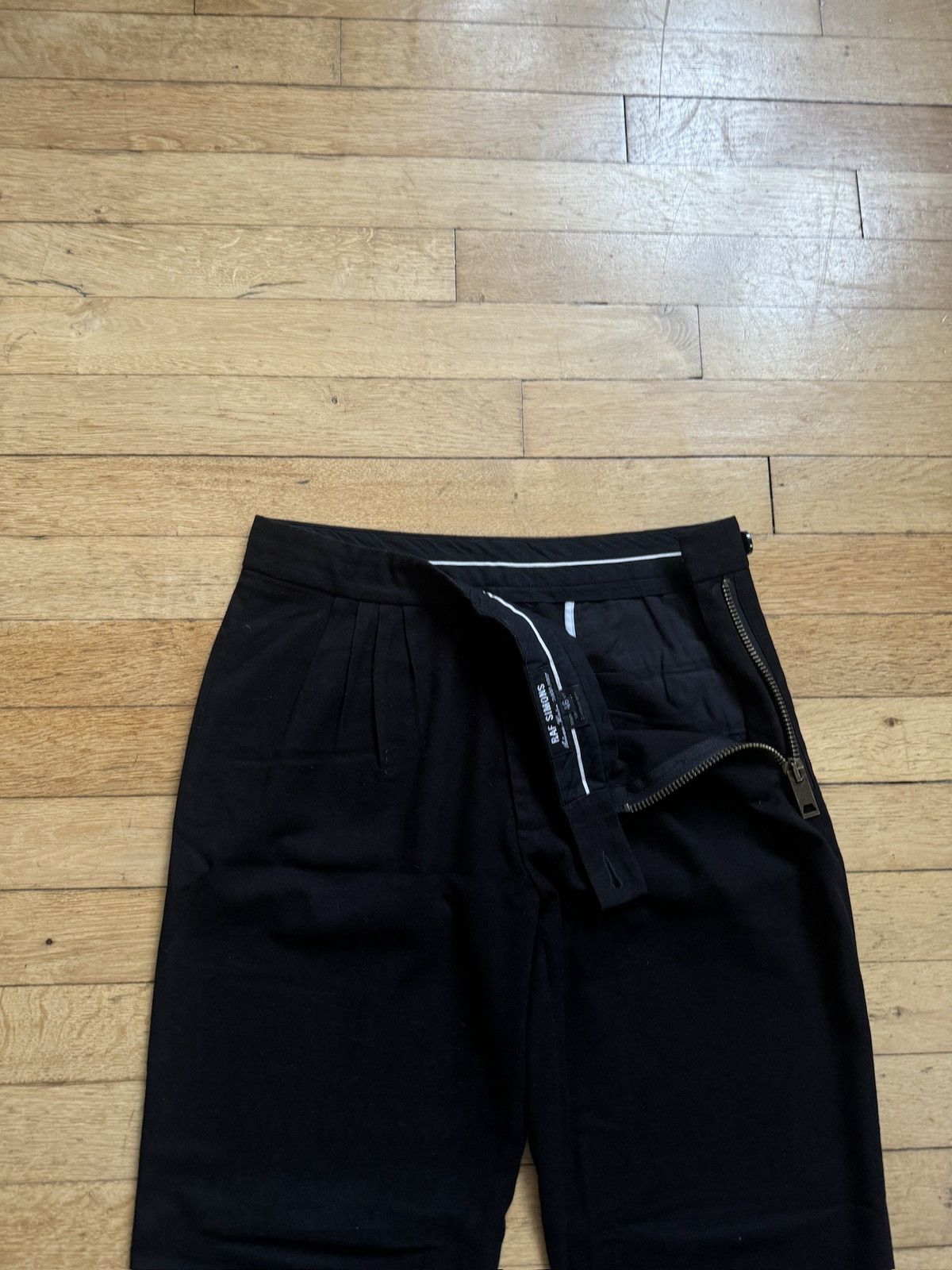 Raf Simons Raf Simons AW 2001-2002 Pleated Wool Trousers Size 46R - 3 Thumbnail