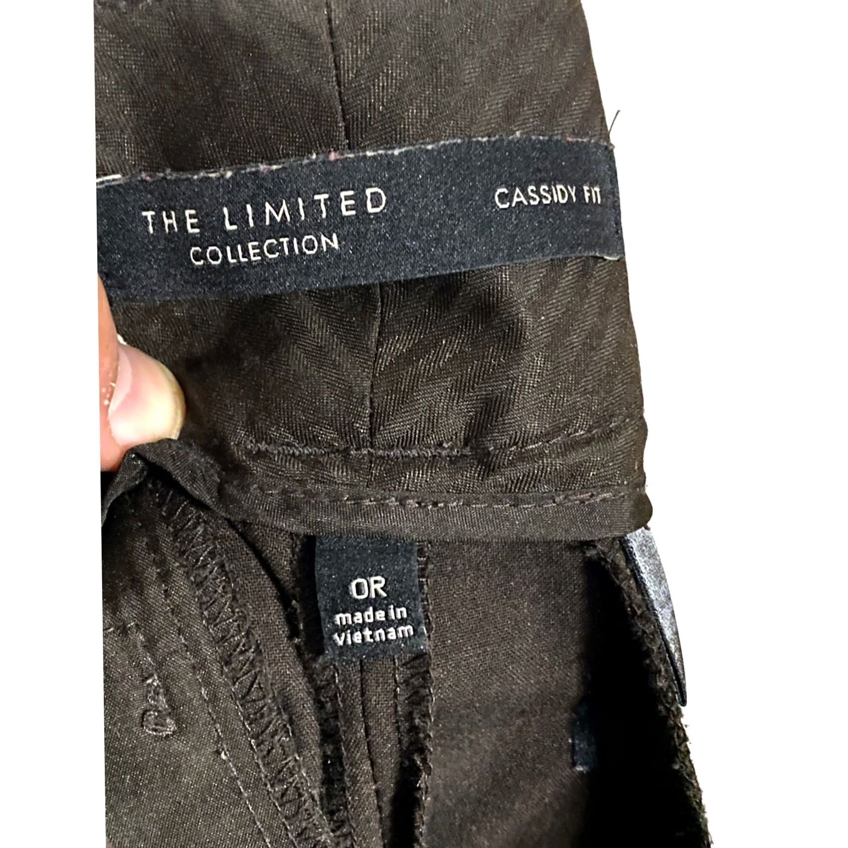 Vintage The Limited Brown Pants Trousers 0R Career Office Work Business Chic Cassidy Fit Size 25" / US 0 / IT 36 - 7 Thumbnail