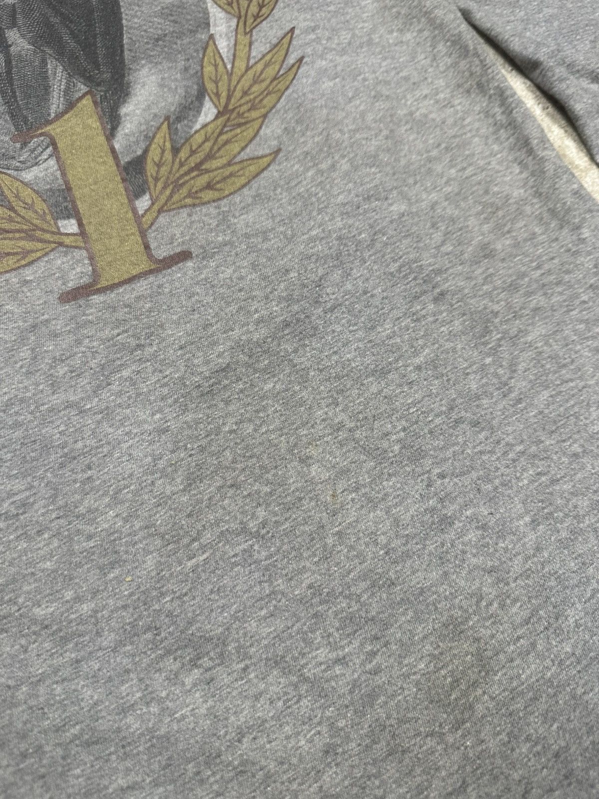 Dolce & Gabbana 2010s Dolce & Gabbana Catholic Grey Long Sleeve Tee Size S / US 4 / IT 40 - 4 Thumbnail