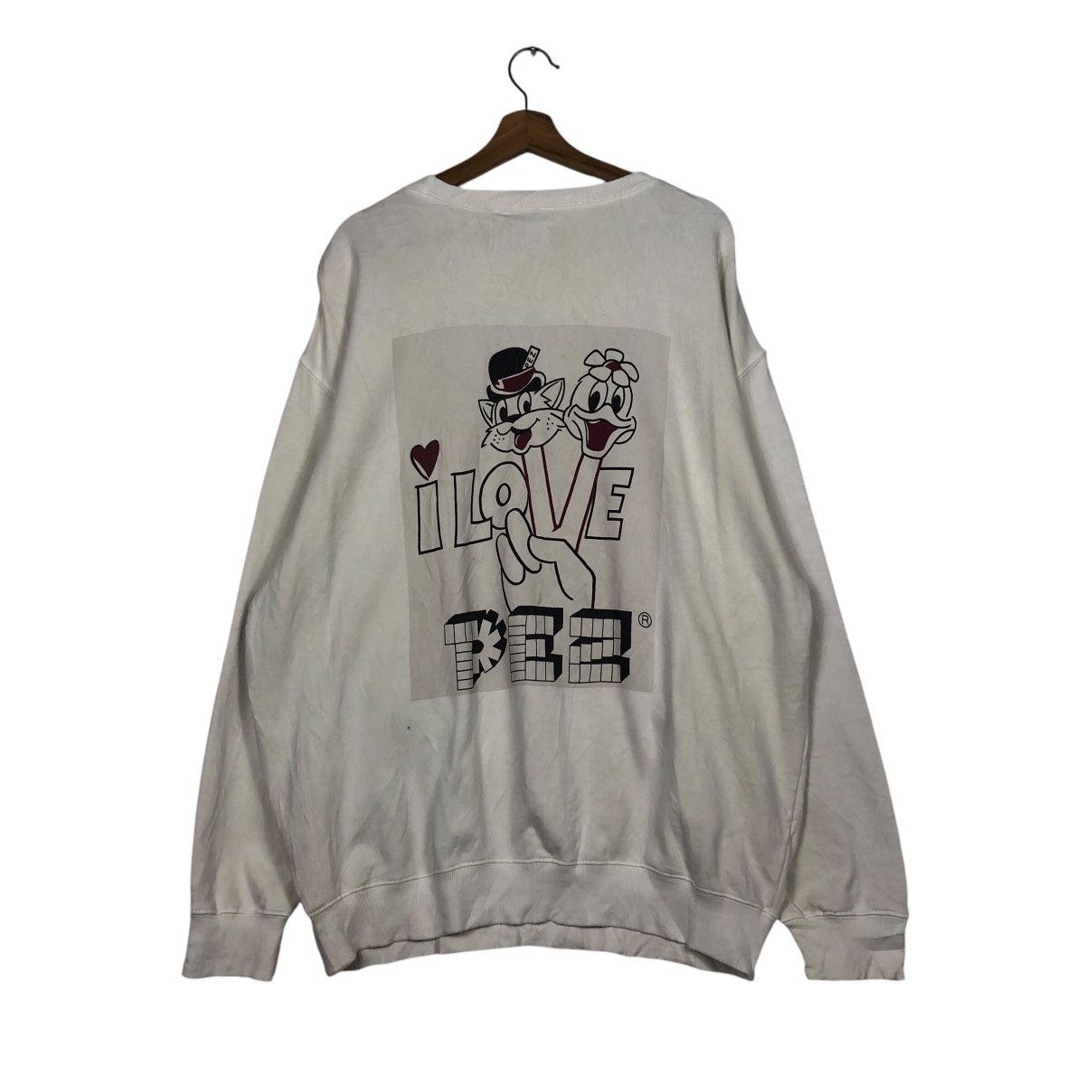 Hysteric Glamour 📌Vintage Sweatshirt Jouetie Big Logo Design Cartoon Size US M / EU 48-50 / 2 - 9 Thumbnail