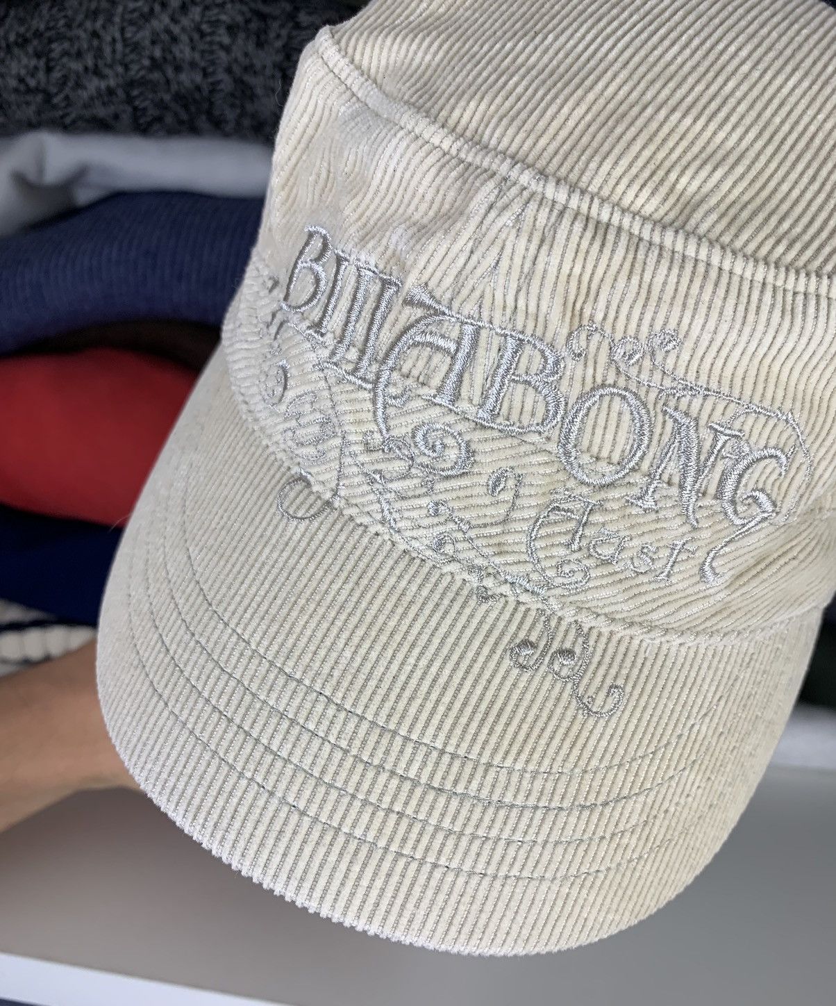 Billabong Billabong Big Logo Corduroy Cap Hat Size ONE SIZE - 3 Thumbnail