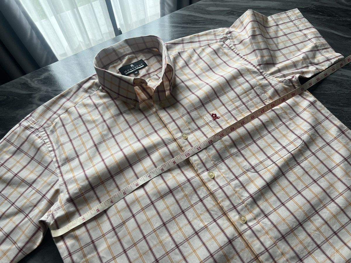 Montagut Montagut : Shirt Button Ups Check Plaid Tatan Size US M / EU 48-50 / 2 - 10 Thumbnail