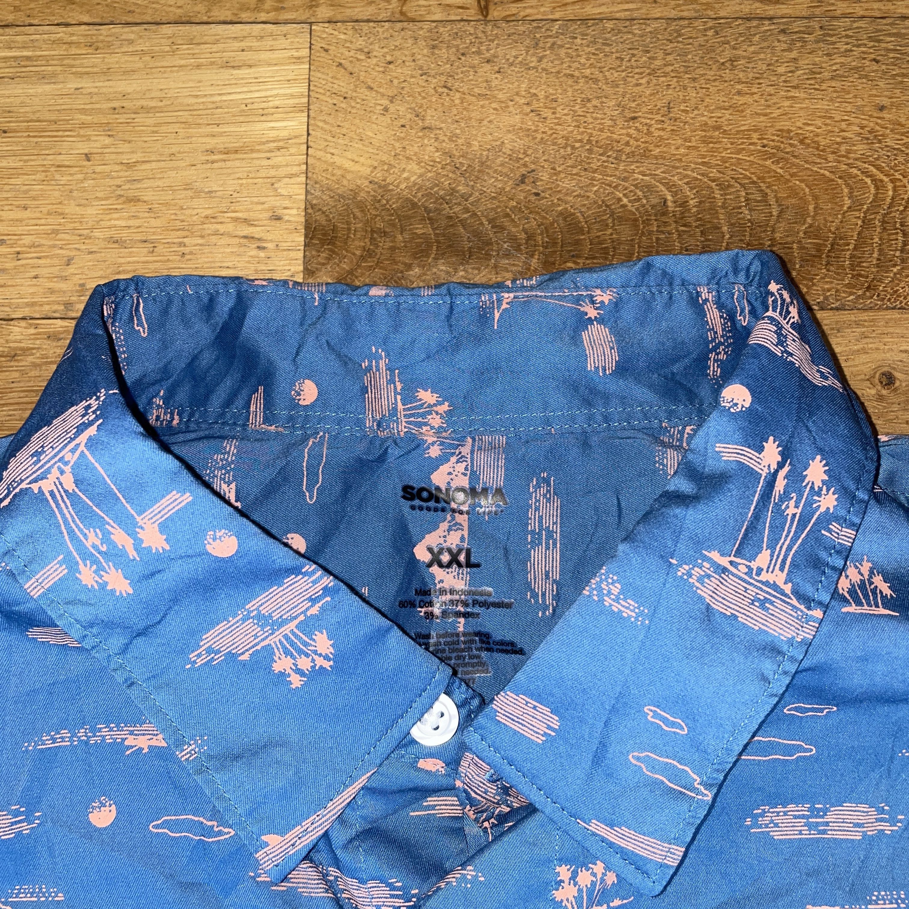 Sonoma Sonoma Men's Fashionable Summer Shirt Size 2Xl - New Size US XXL / EU 58 / 5 - 2 Thumbnail