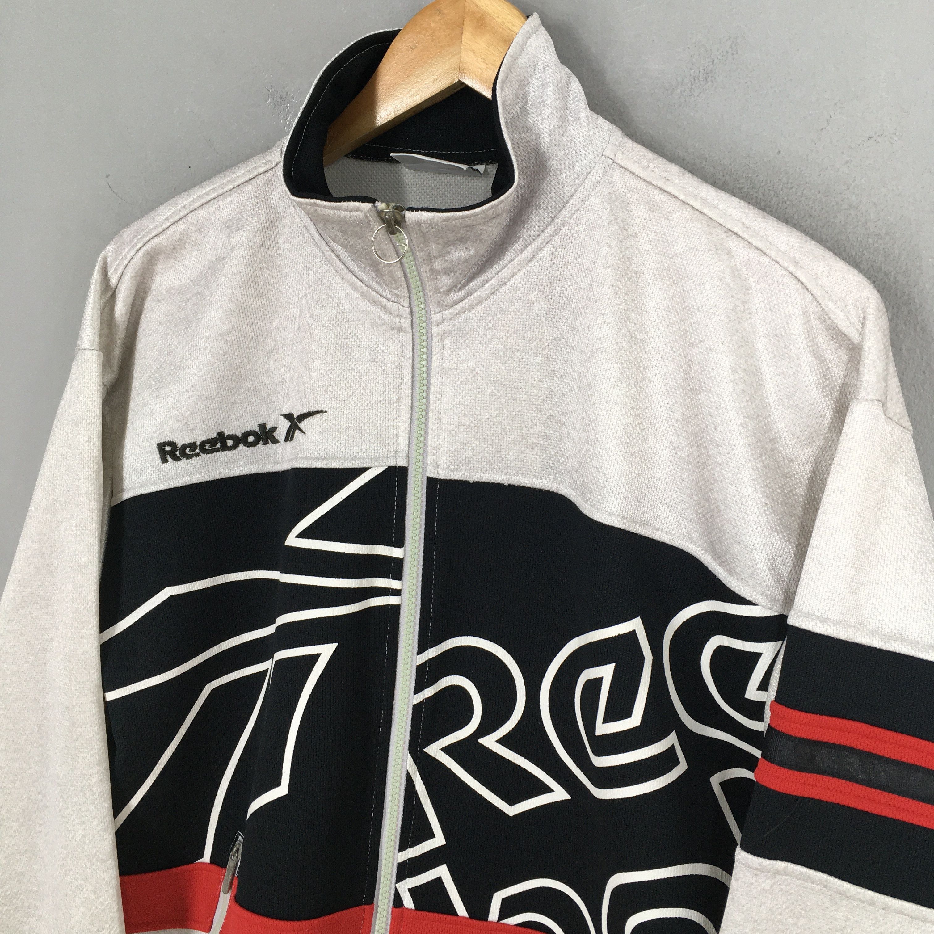 Reebok Vintage 90's Reebok Track Top Zipper Jacket Medium Size US M / EU 48-50 / 2 - 4 Thumbnail