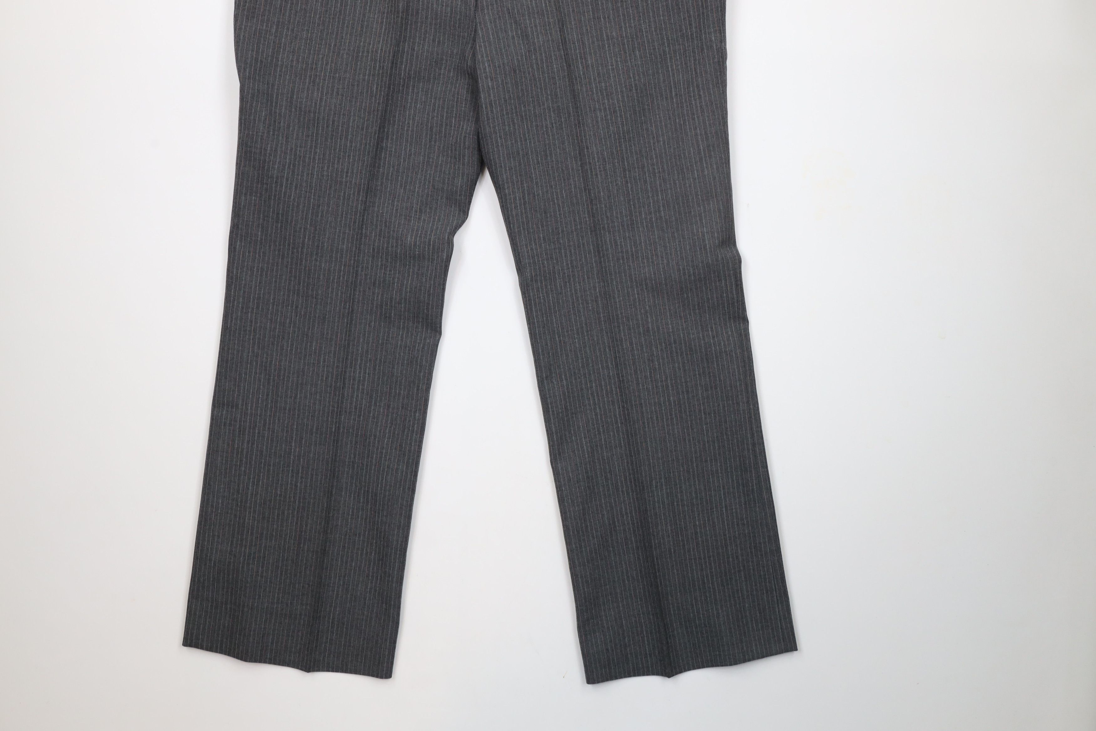 Vintage Vintage 70s Streetwear Wool Blend Striped Bell Bottoms Pants Size US 38 / EU 54 - 13 Thumbnail