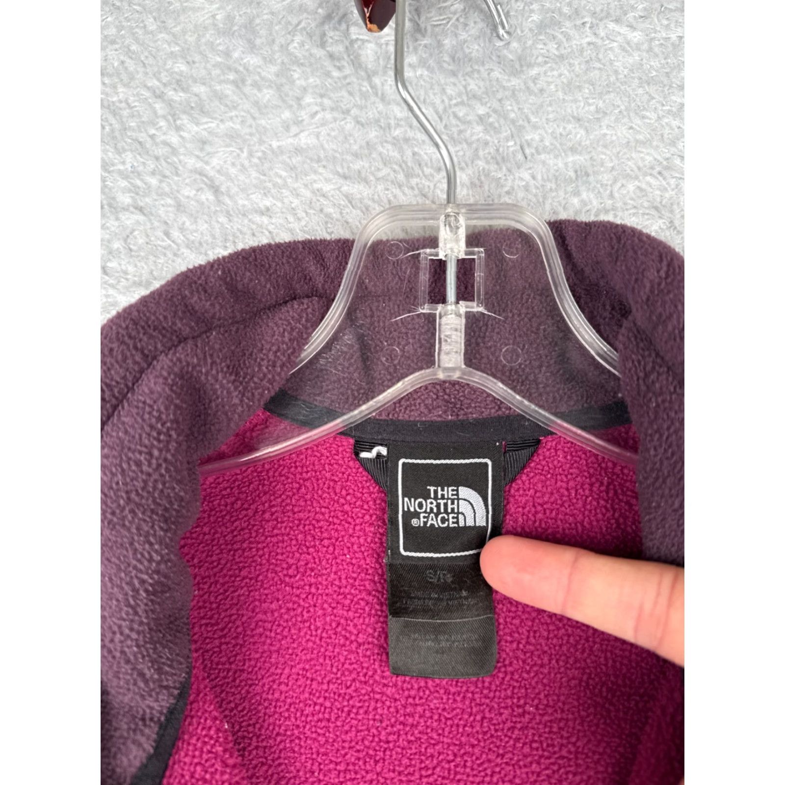 The North Face The North Face Jacket Womens Small Pink Full Zip Mock Neck Polyester Fleece Size S / US 4 / IT 40 - 7 Thumbnail
