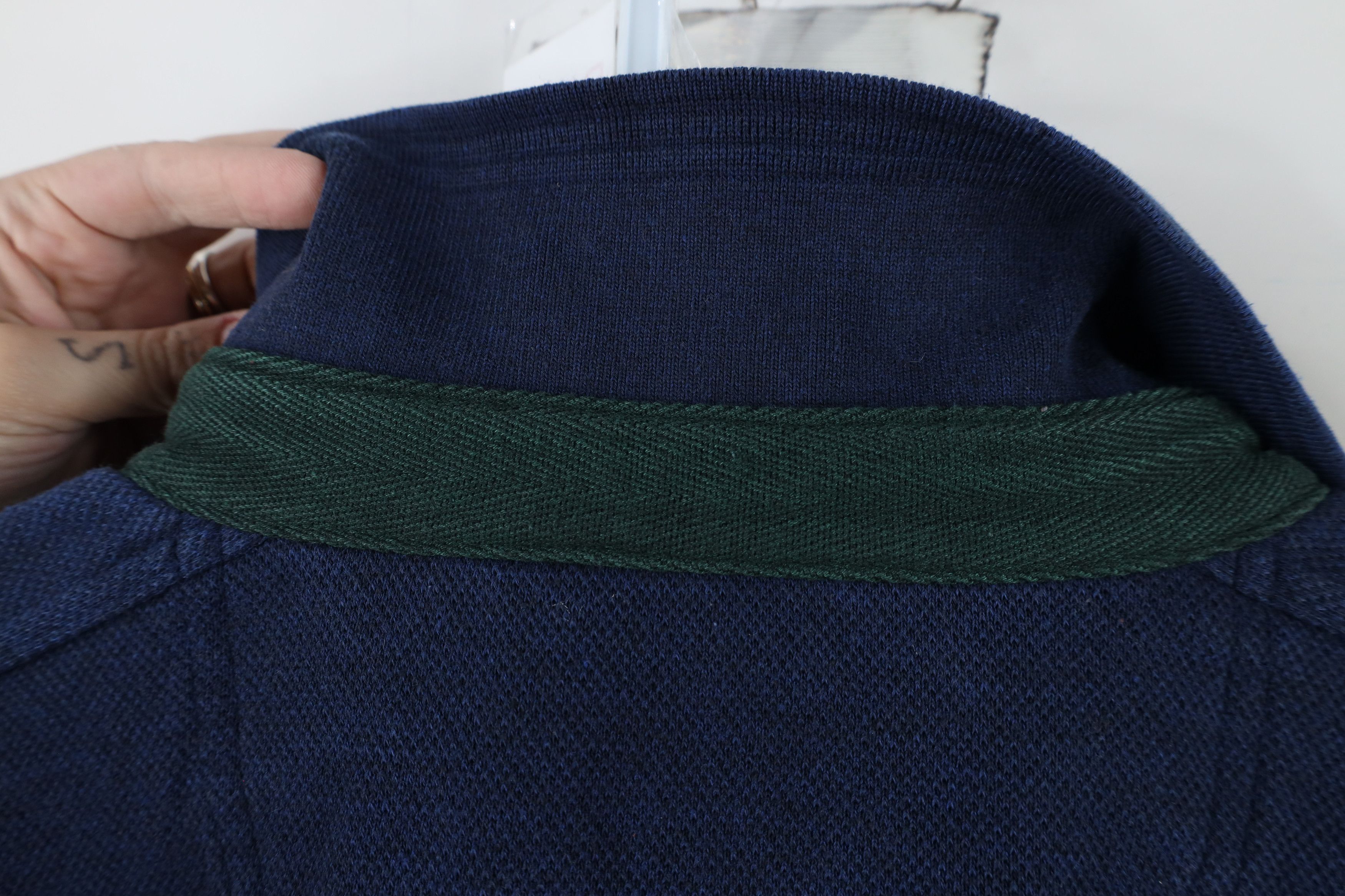 Vintage Vintage 90s Streetwear Faded Collared Pullover Sweatshirt Size US XXL / EU 58 / 5 - 7 Thumbnail