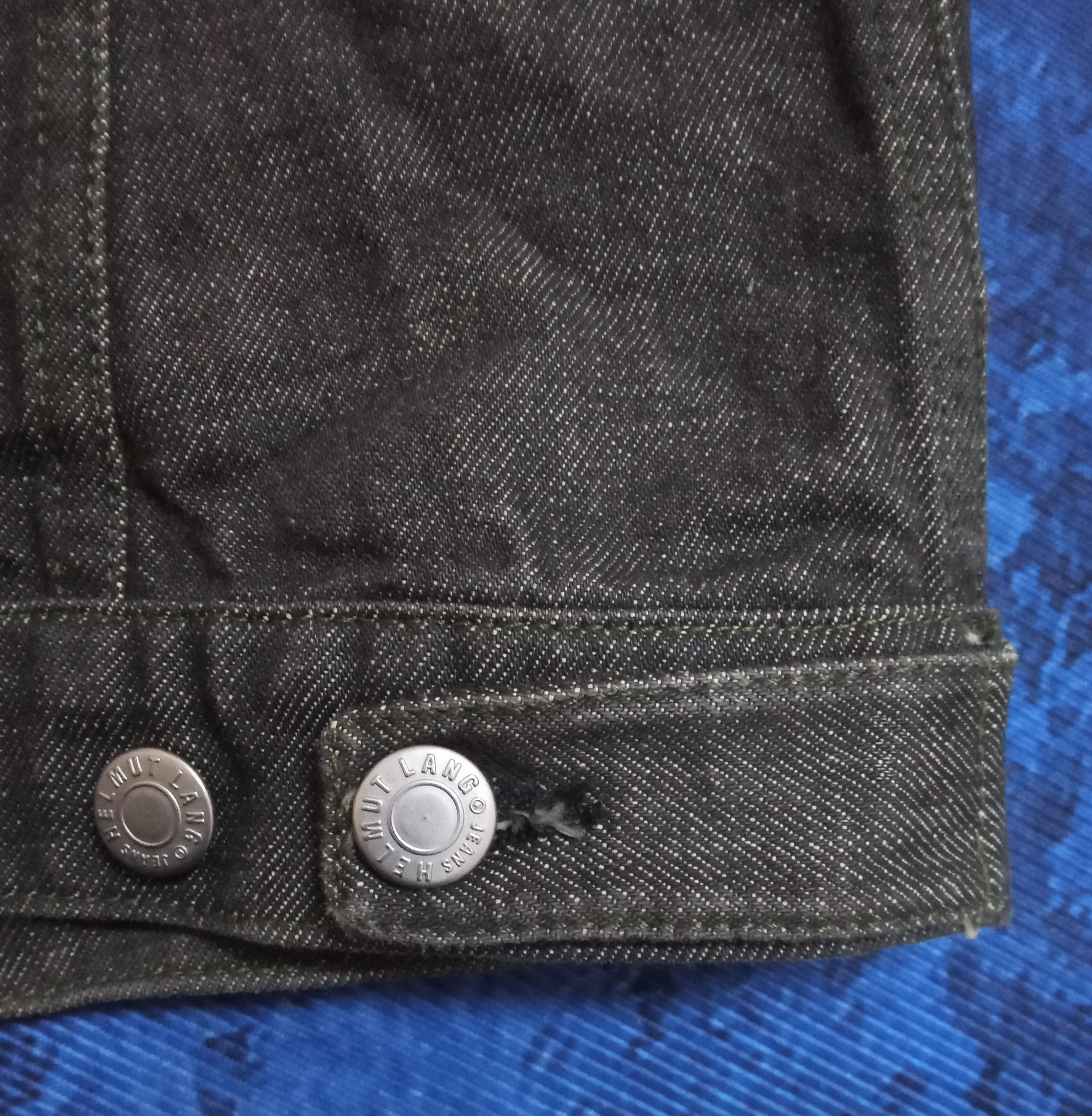 Helmut Lang Helmut Lang Vintage Dark Gray Denim Jacket Size US M / EU 48-50 / 2 - 9 Thumbnail