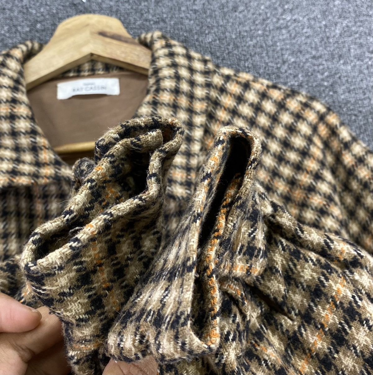 Japanese Brand Vintage Ray Cassin Frames Burberry Style Zip Up Jacket Size M / US 6-8 / IT 42-44 - 11 Thumbnail