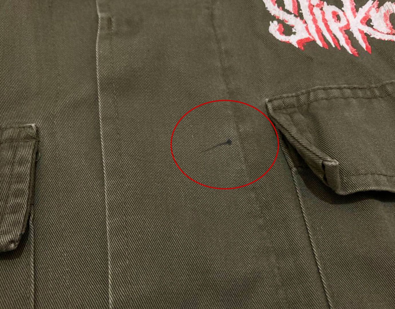 Slipknot Vintage Slipknot military jacket M65 khaki (2007) Size US L / EU 52-54 / 3 - 12 Thumbnail