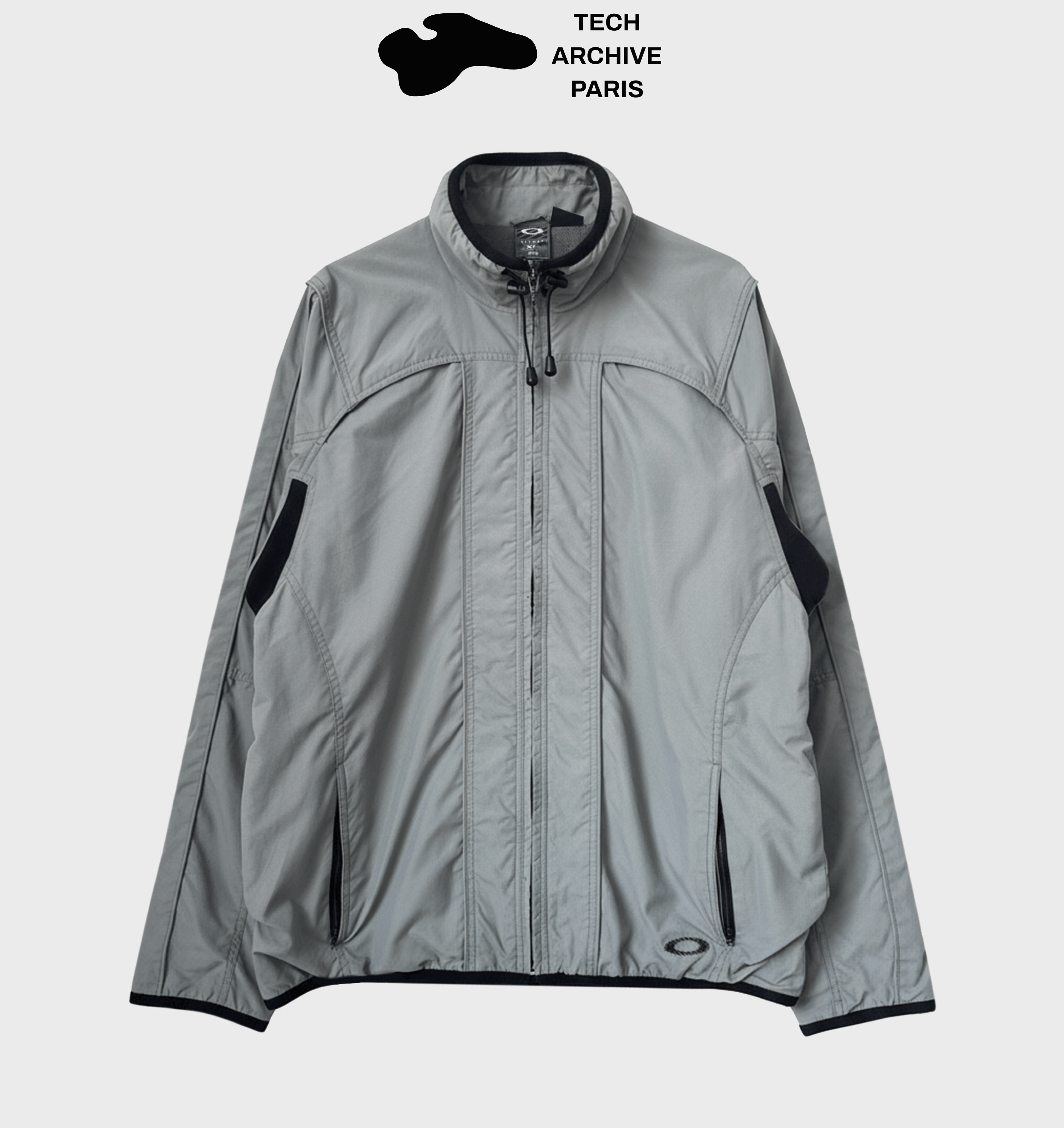 Oakley Oakley Software Vintage Paneled Ventilated Grey Jacket Size US XL / EU 56 / 4 - 1 Thumbnail