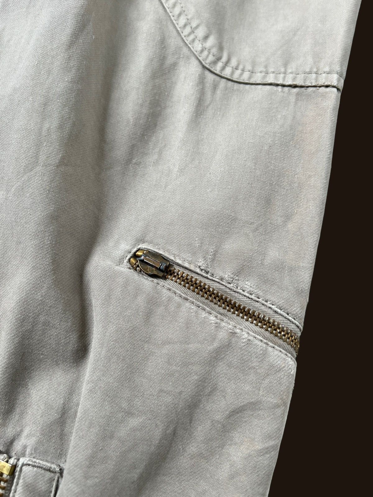 Mason's Masons Multipocket Distressed Cargo Pants Size US 32 / EU 48 - 6 Thumbnail
