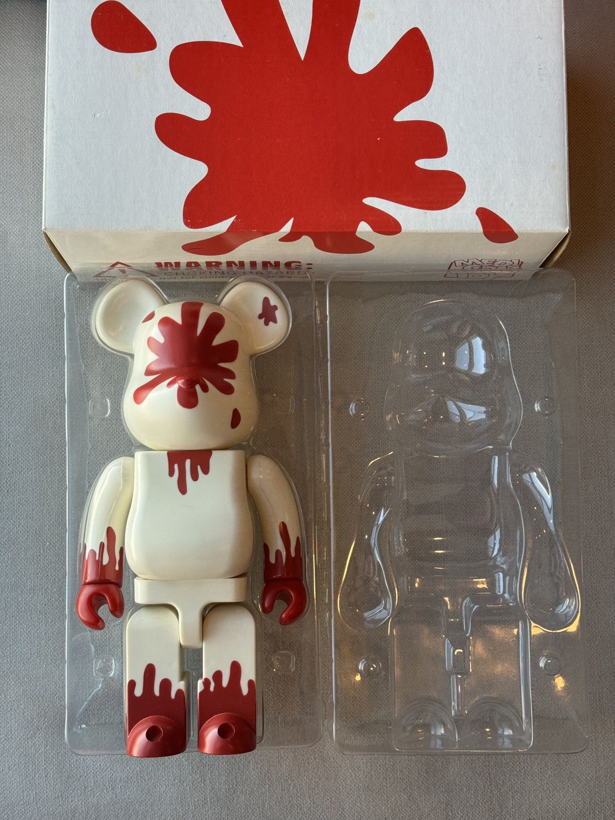 Medicom Toy Medicom Bearbrick Hiroto Komoto 400% Figure Be@rbrick Size ONE SIZE - 1 Thumbnail
