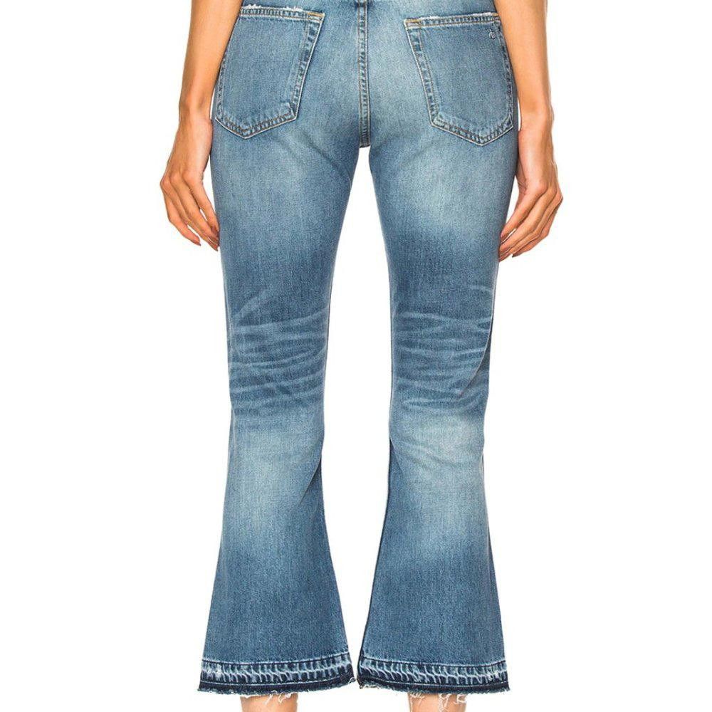 Rag & Bone Rag & Bone vintage crop flare distressed jeans 26 Size 26" / US 2 / IT 38 - 2 Thumbnail
