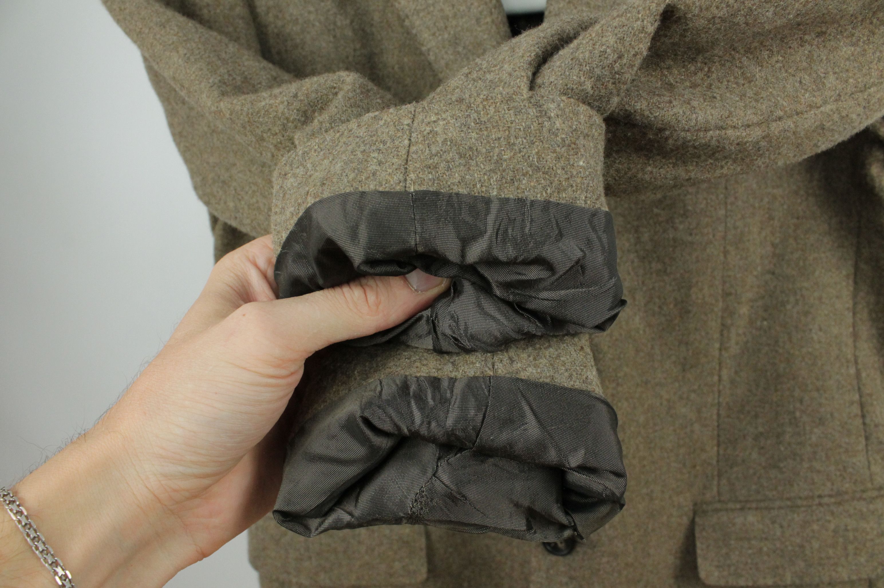 Pal Zileri Pal Zileri Concept Brown Fleece Wool Blazer Jacket Men's Size US M / EU 48-50 / 2 - 5 Thumbnail