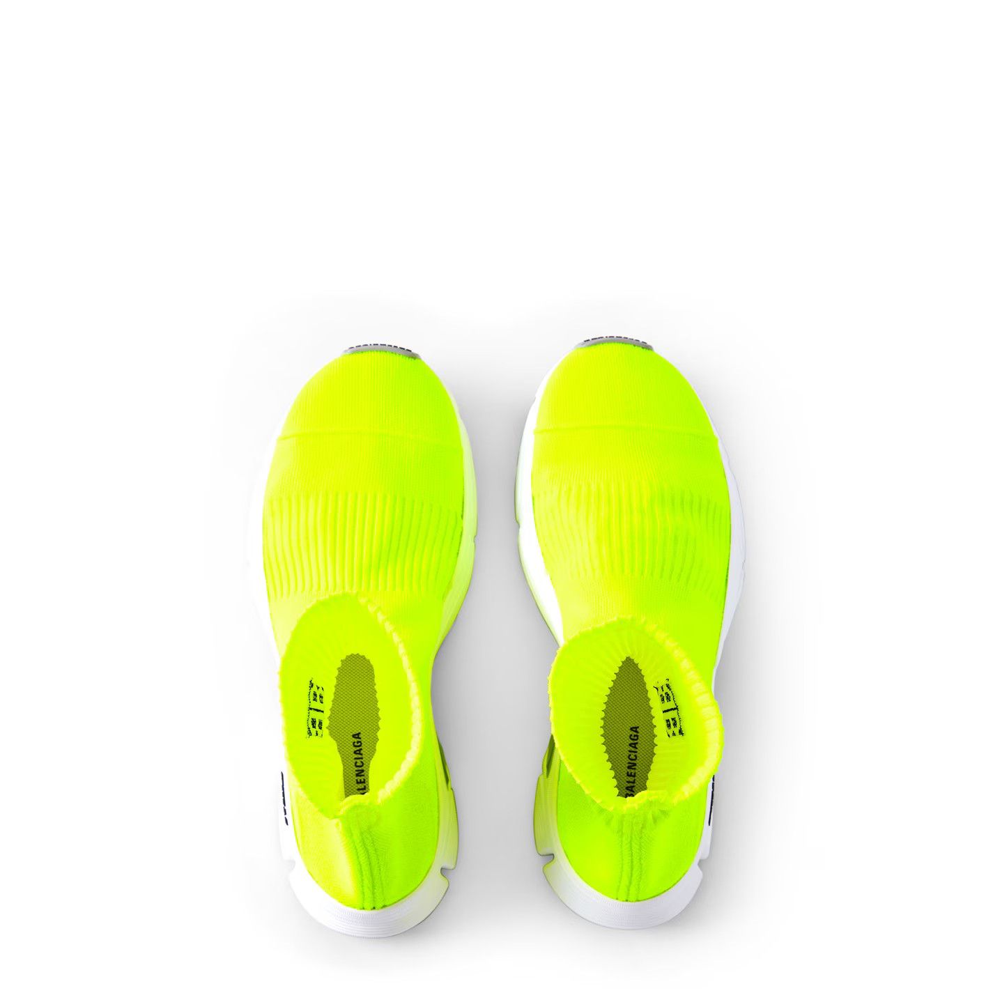 Balenciaga o1g2r1mq0226 Speed High-Top Trainers In Yellow Size US 7 / EU 40 - 4 Thumbnail