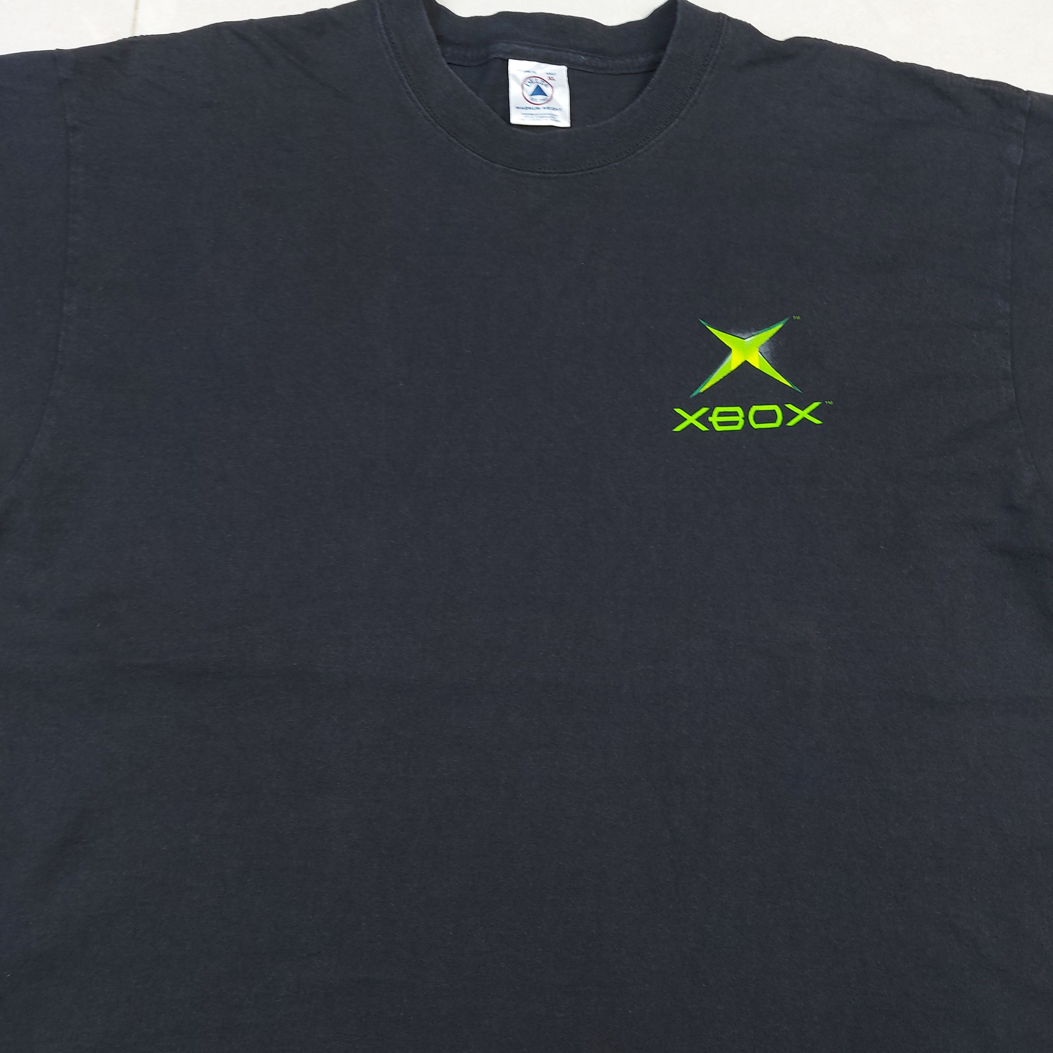 Microsoft Vintage 2001 XBOX Original Console Chest Logo USA Made TEE Size US XL / EU 56 / 4 - 3 Thumbnail