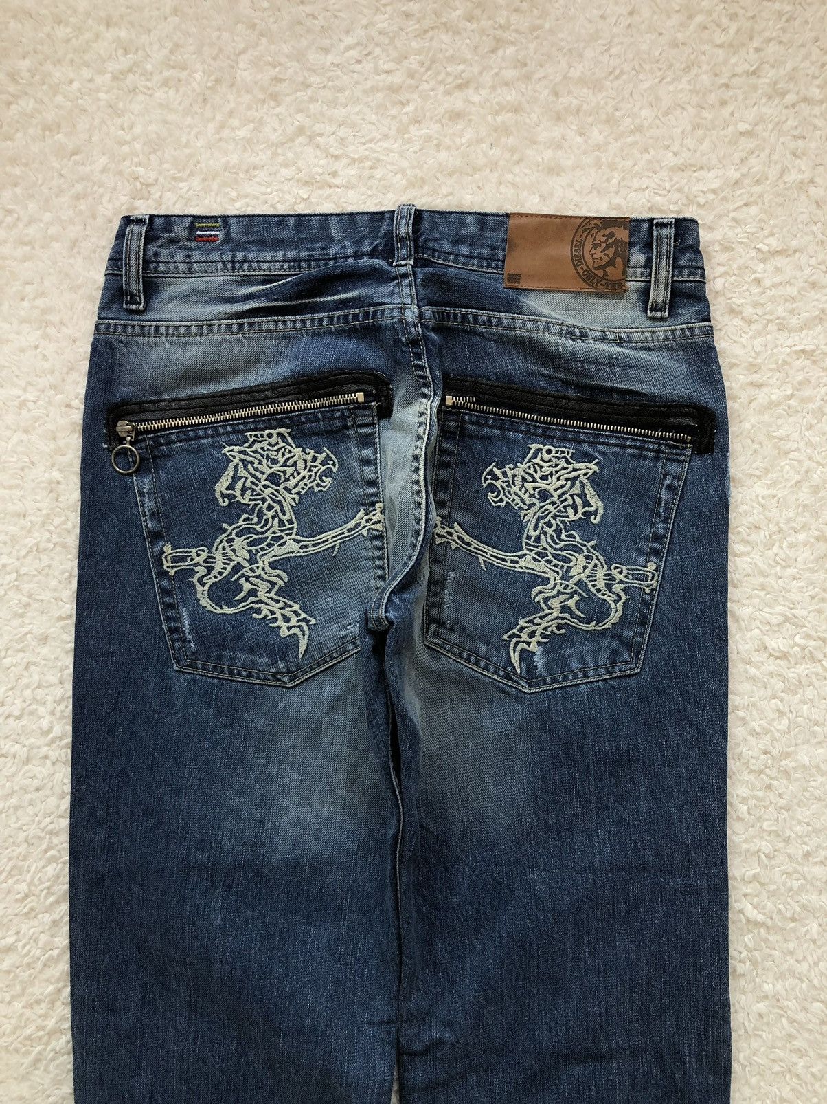 Diesel Unique Diesel Industry vintage jeans Size US 31 - 2 Thumbnail