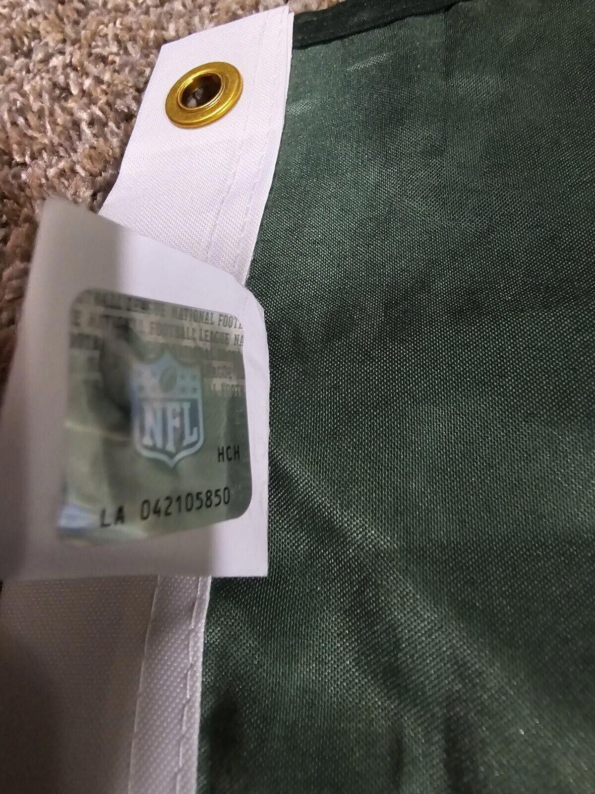 Designer 2012 Green Bay Packers “GO PACK GO It's Miller Time" Flag Size ONE SIZE - 7 Thumbnail