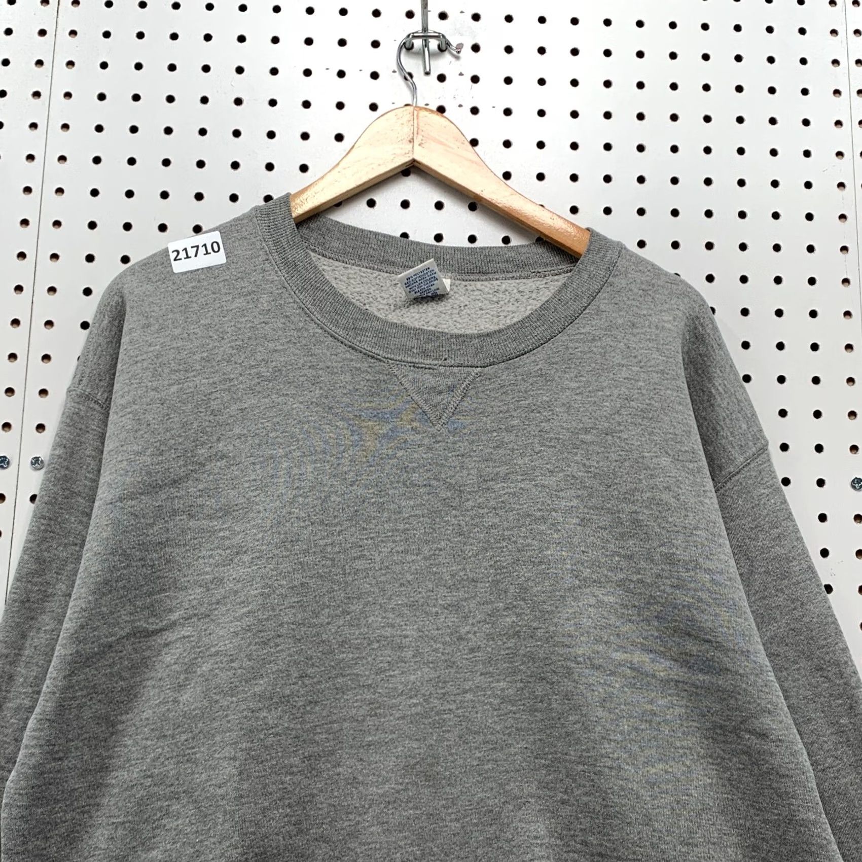Russell Athletic VINTAGE Russell Athletic Sweatshirt Gray Large 90s Crewneck Pullover Men Size US L / EU 52-54 / 3 - 6 Thumbnail