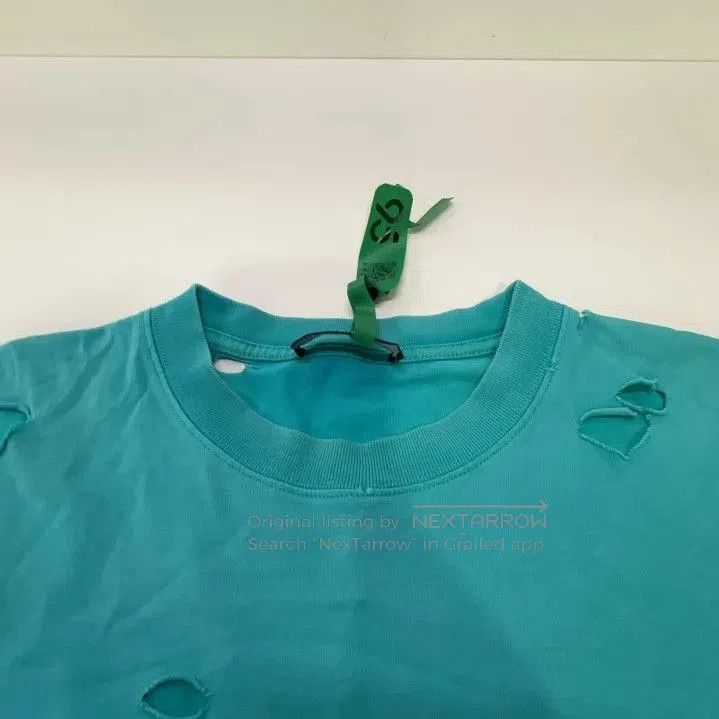 Balenciaga Balenciaga Distressed Logo Short Sleeve T. Size US XS / EU 42 / 0 - 2 Thumbnail
