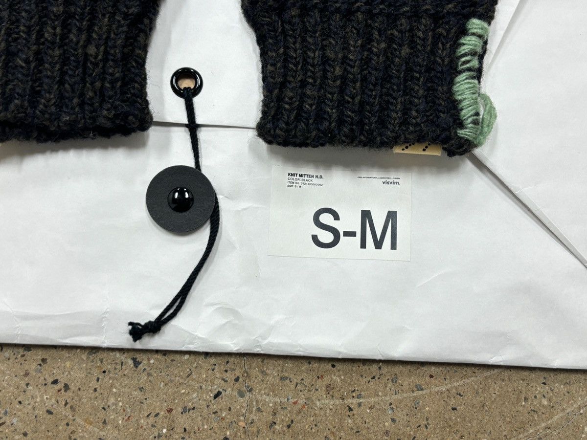 Visvim Visvim Knit Mitten N.D.，black Size ONE SIZE - 8 Thumbnail