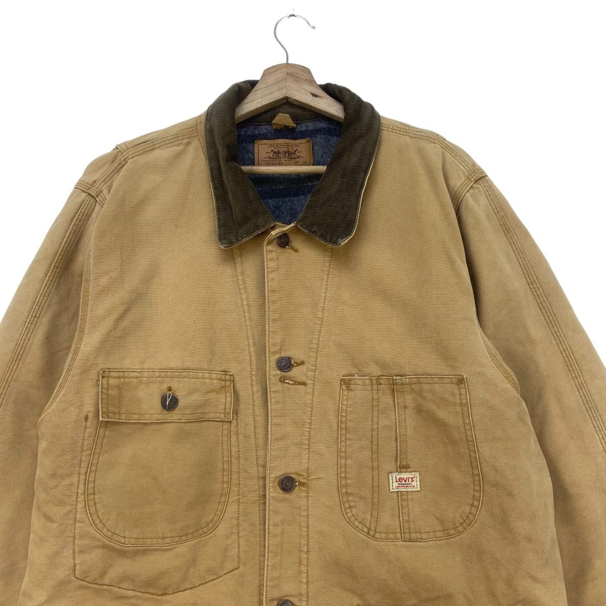 Levi's Vintage Clothing Vtg Levi’s Workers Blanket Duck Canvas Michigan Chore Jacket Size US M / EU 48-50 / 2 - 7 Thumbnail