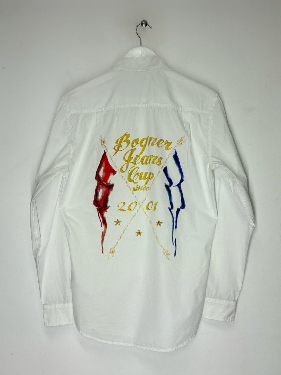 Bogner Vintage Bogner Jeans 2001 White Shirt Size US S / EU 44-46 / 1 - 1 Thumbnail