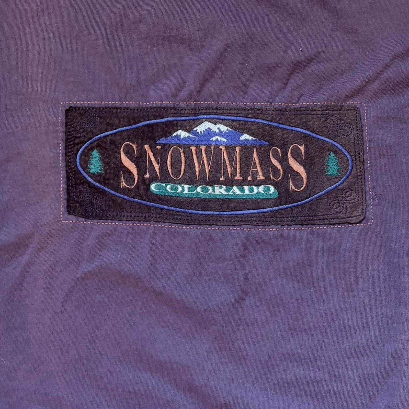 Other Snowmass Colorado Embroidered Graphic T-Shirt Size US M / EU 48-50 / 2 - 2 Thumbnail