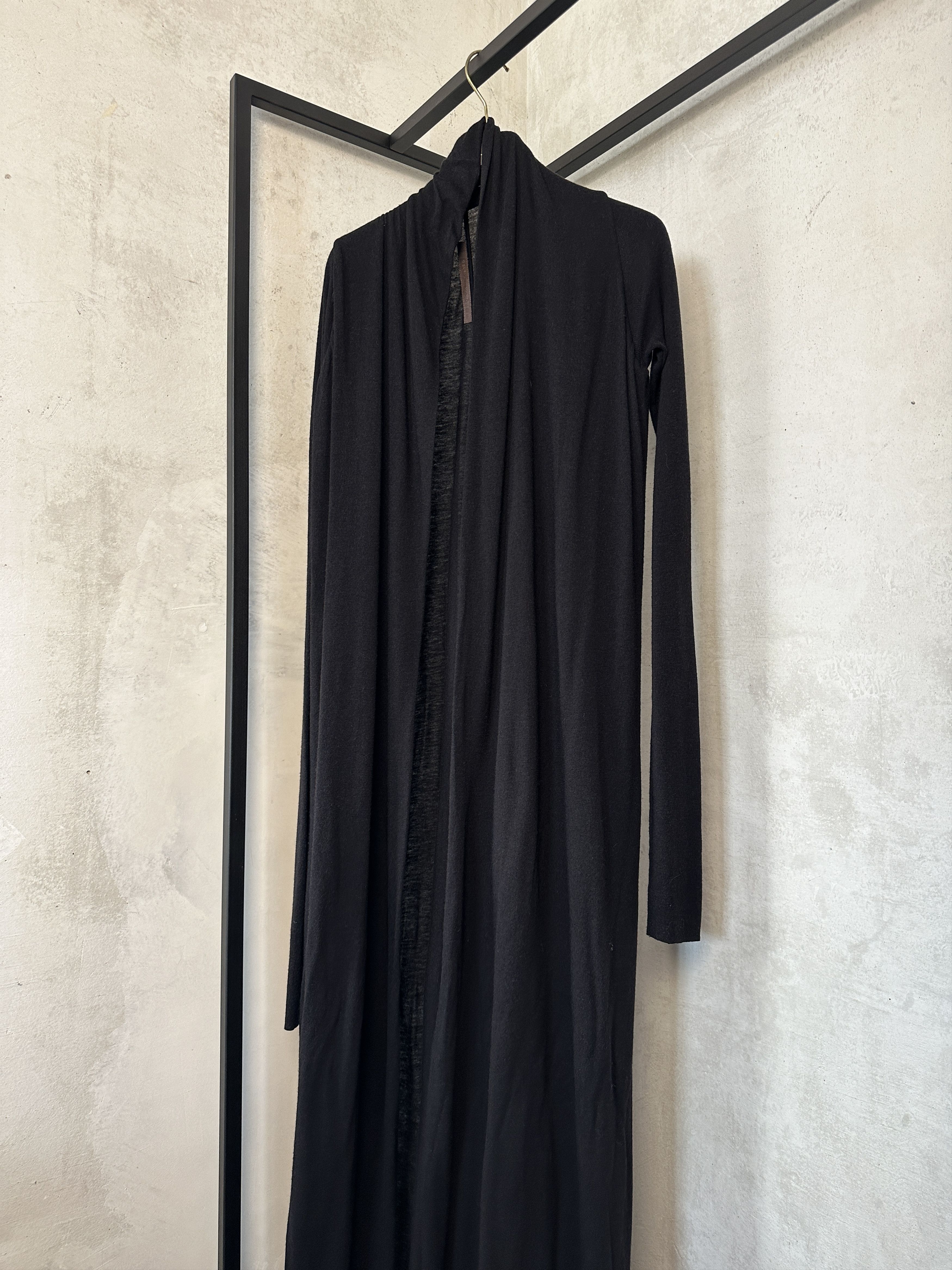 Rick Owens Rick Owens Lilies Maxi Wool Cardigan Size S / US 4 / IT 40 - 1 Thumbnail