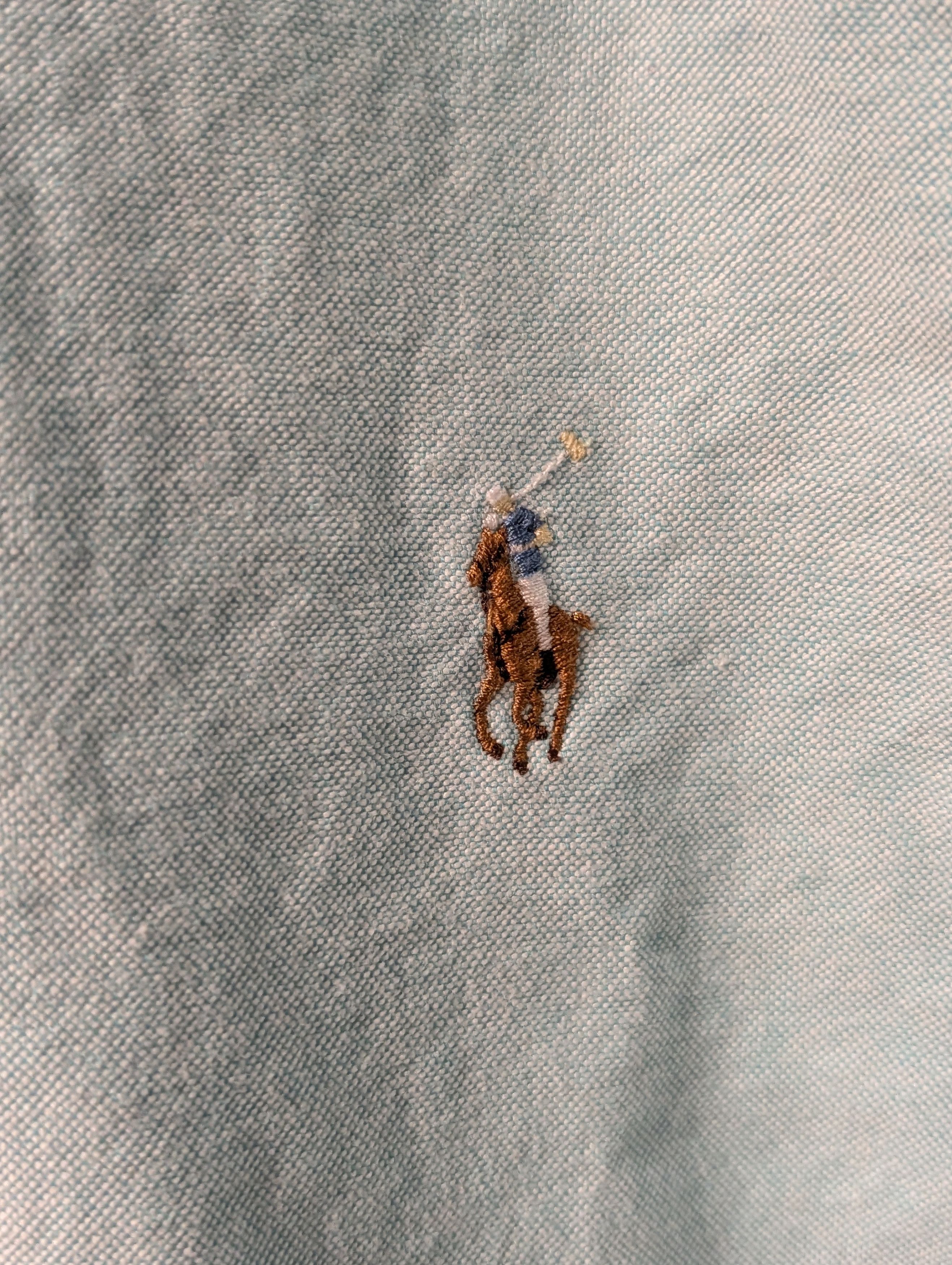 Polo Ralph Lauren Polo Ralph Lauren Shirt Flesh Pony Collared Short Sleeve Size US XL / EU 56 / 4 - 2 Thumbnail