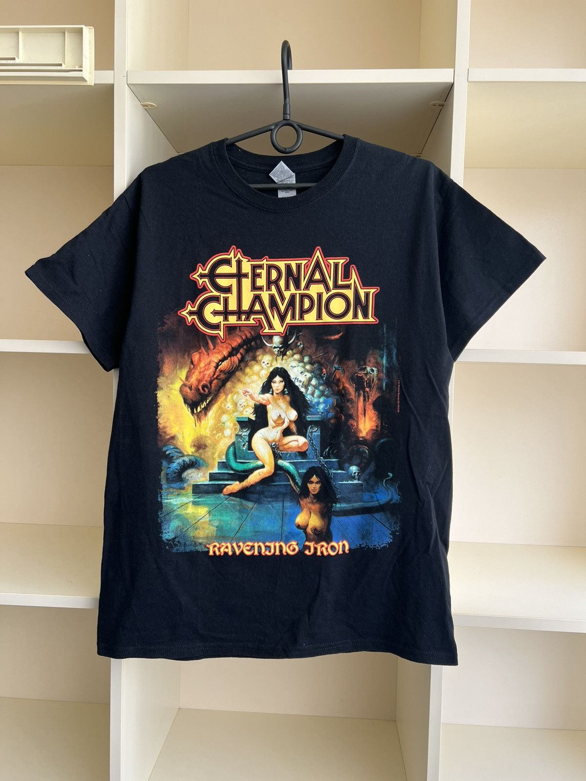 Band Tees Eternal Champion Ravening Iron Band T-Shirt Heavy Metal Size US M / EU 48-50 / 2 - 1 Thumbnail