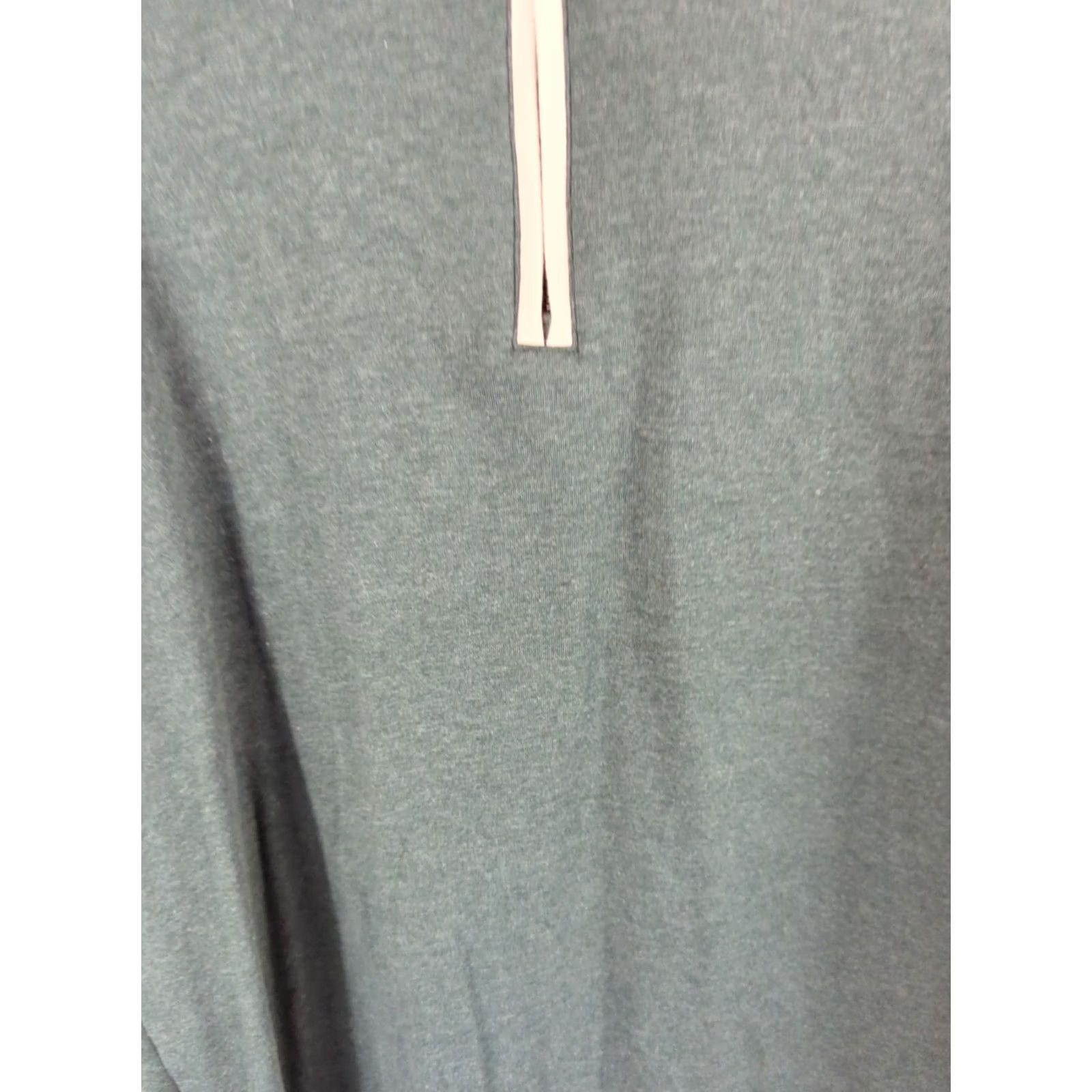 Vintage The Normal Brand Pullover Shirt Green XL Long Sleeve Mock Neck Cotton blend 1/4 Zip Size US XL / EU 56 / 4 - 3 Thumbnail