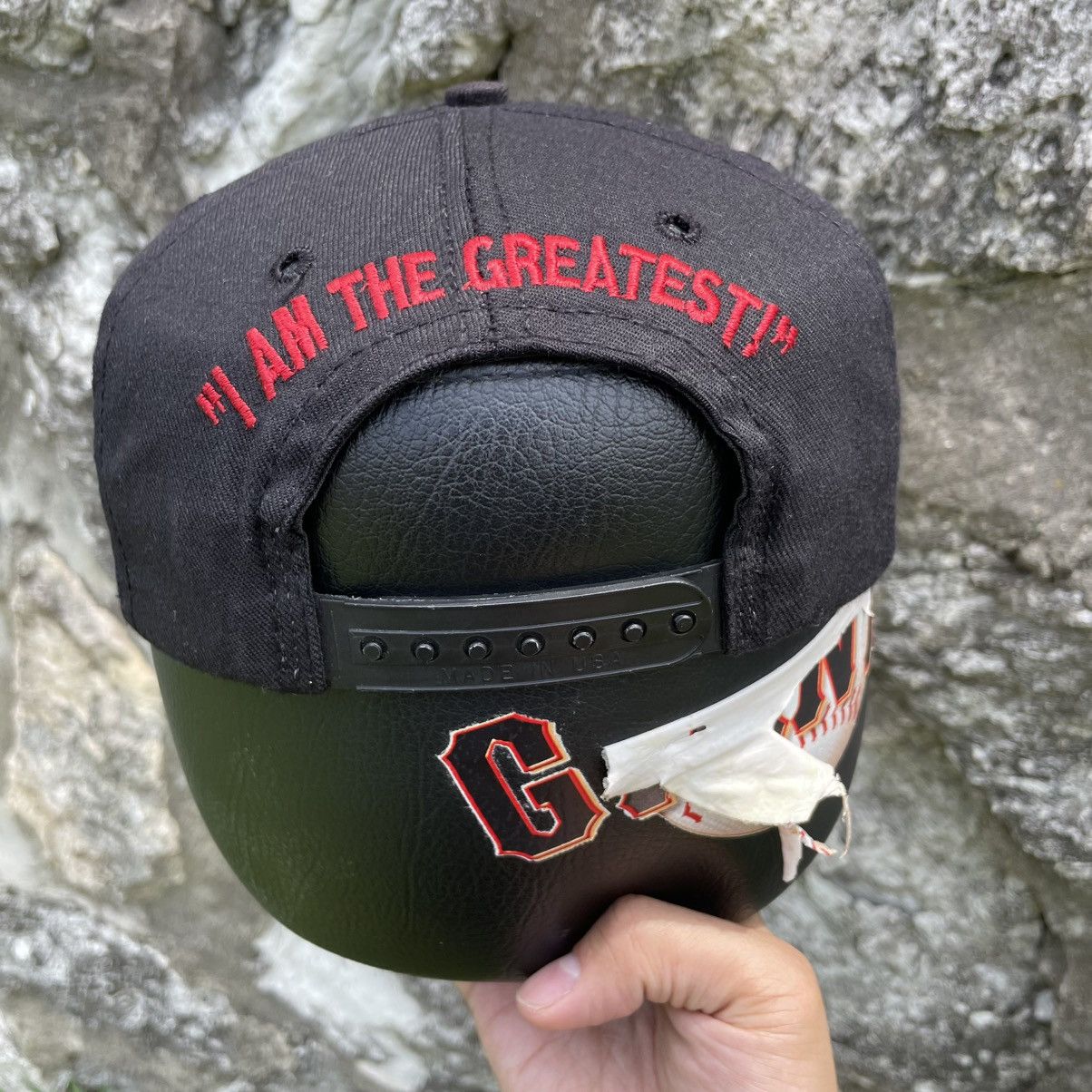 Nutmeg Vintage Muhammad Ali I Am The Greatest Nutmeg Snapback Hat Size ONE SIZE - 2 Thumbnail