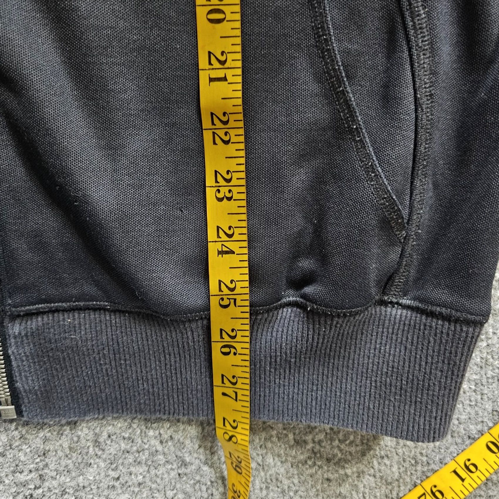 Nike VINTAGE Nike Sweatshirt Men Large Black Jordan Full Zip Long Sleeve Pockets Athletic Y2K Size US L / EU 52-54 / 3 - 7 Thumbnail