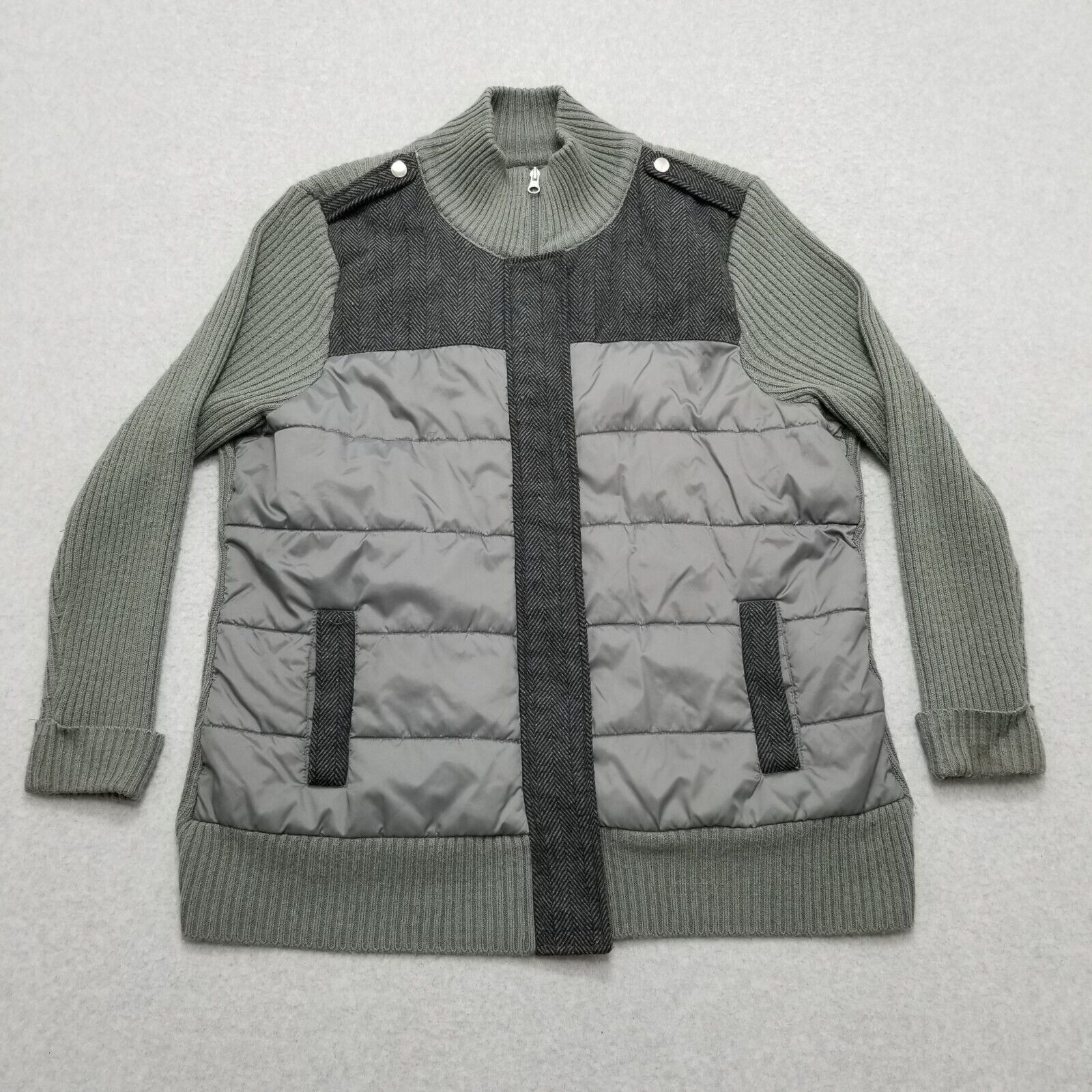Other Lene Bryant Jacket Womens 18/20W Pockets Full Zip Sweater Size XXL / US 16-18 / IT 52-54 - 1 Thumbnail