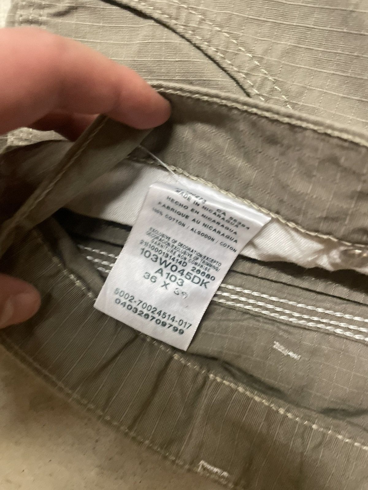 Wrangler 2000s RIGGS Wrangler Work Pants Size US 36 / EU 52 - 8 Thumbnail
