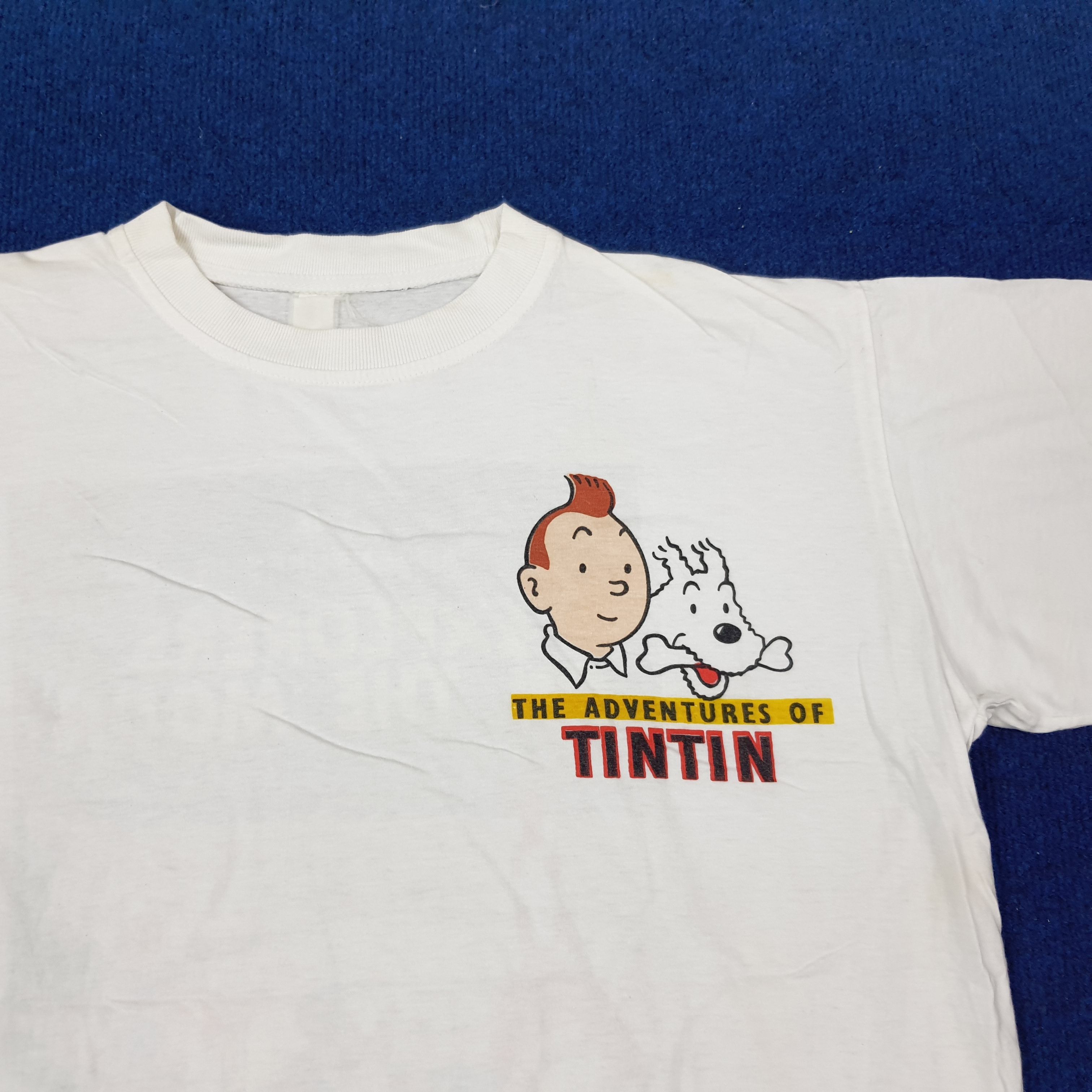 Other Vintage Adventure of Tintin On the Moon Tshirt C239N15 Size US L / EU 52-54 / 3 - 4 Thumbnail