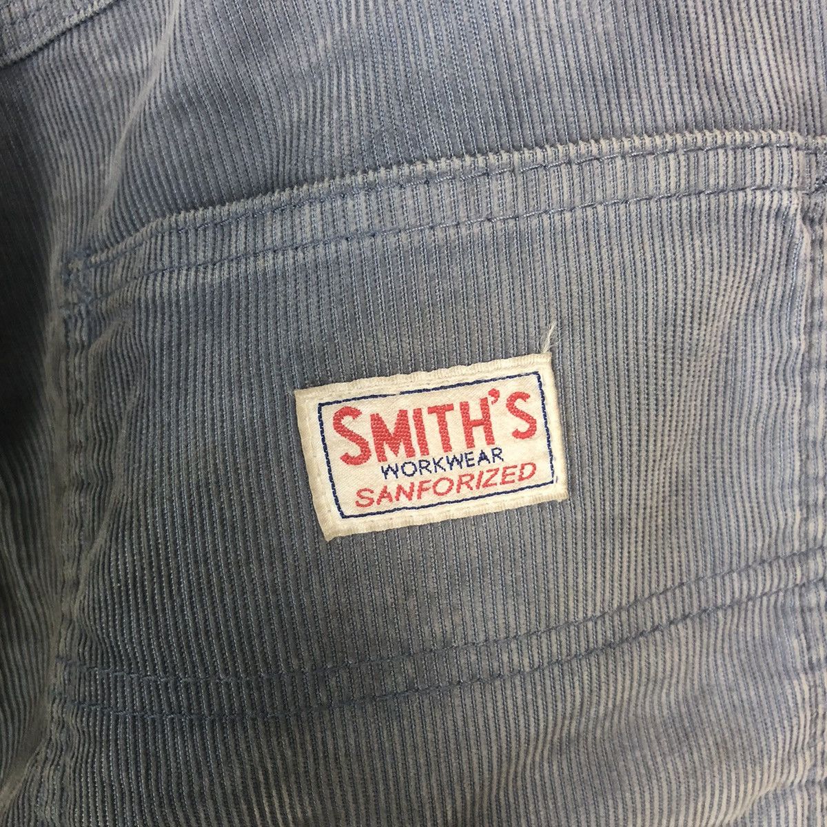 The Smiths × Vintage Smiths Blue Coduroy vintage Pants #A362 Size US 28 / EU 44 - 21 Thumbnail