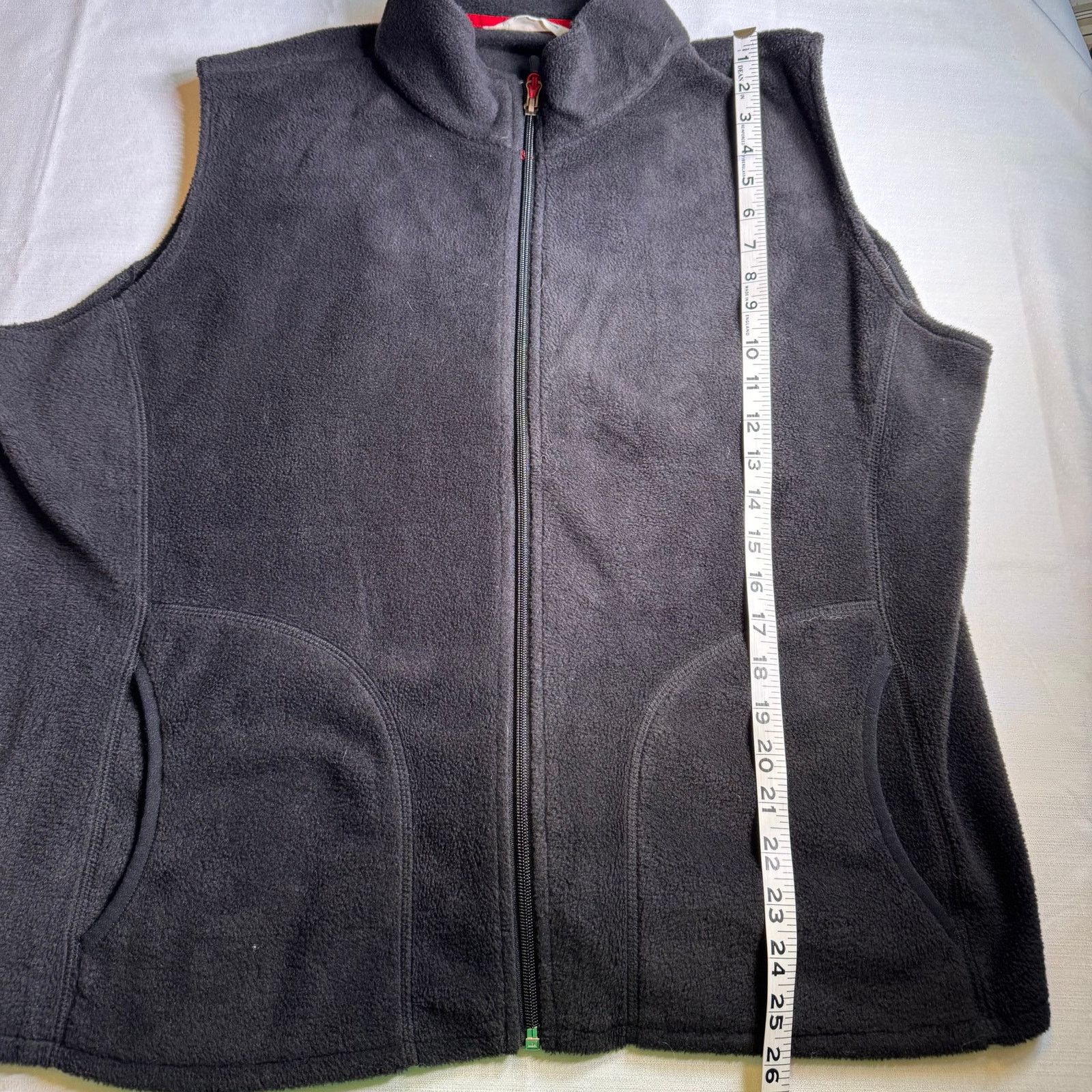 Woolrich Woolen Mills Woolrich Fleece Full-Zip Vest 2-Pockets Men's 2XL Black Size US XXL / EU 58 / 5 - 6 Thumbnail
