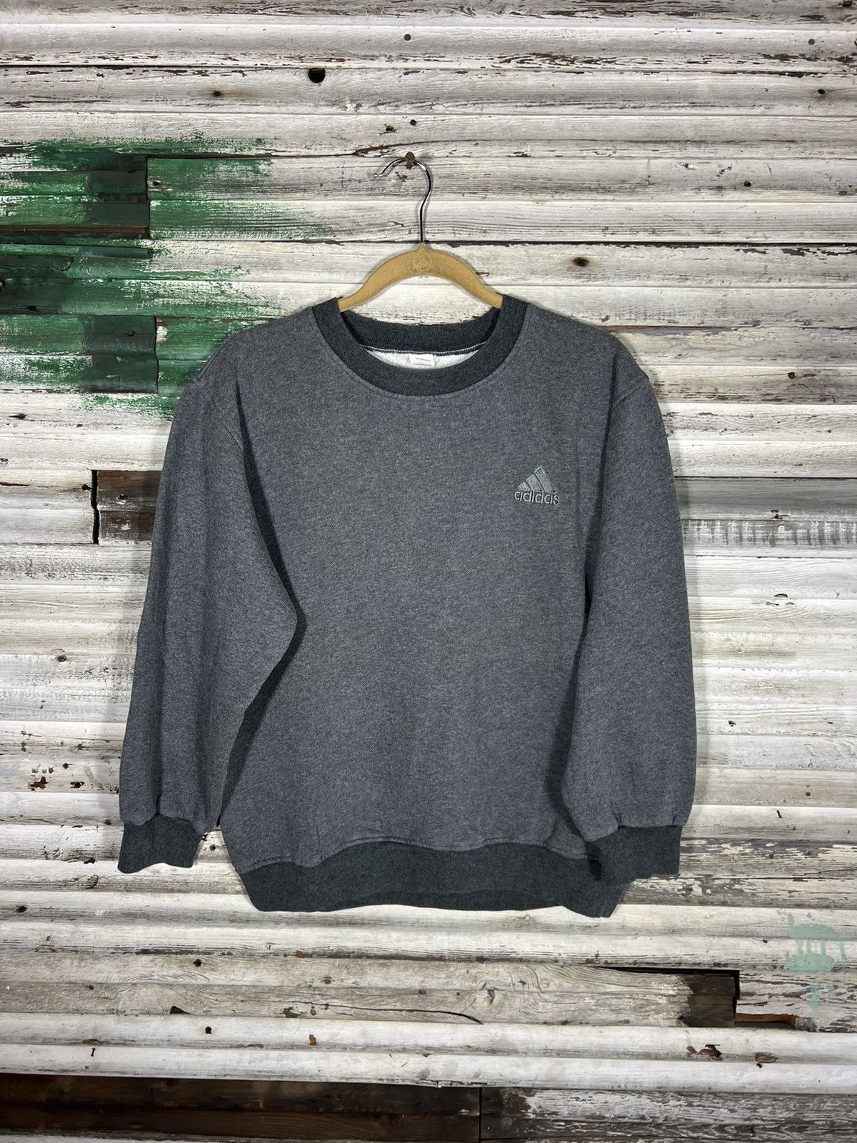 Adidas × Vintage Vintage Adidas Sweatshirt Size US L / EU 52-54 / 3 - 1 Thumbnail