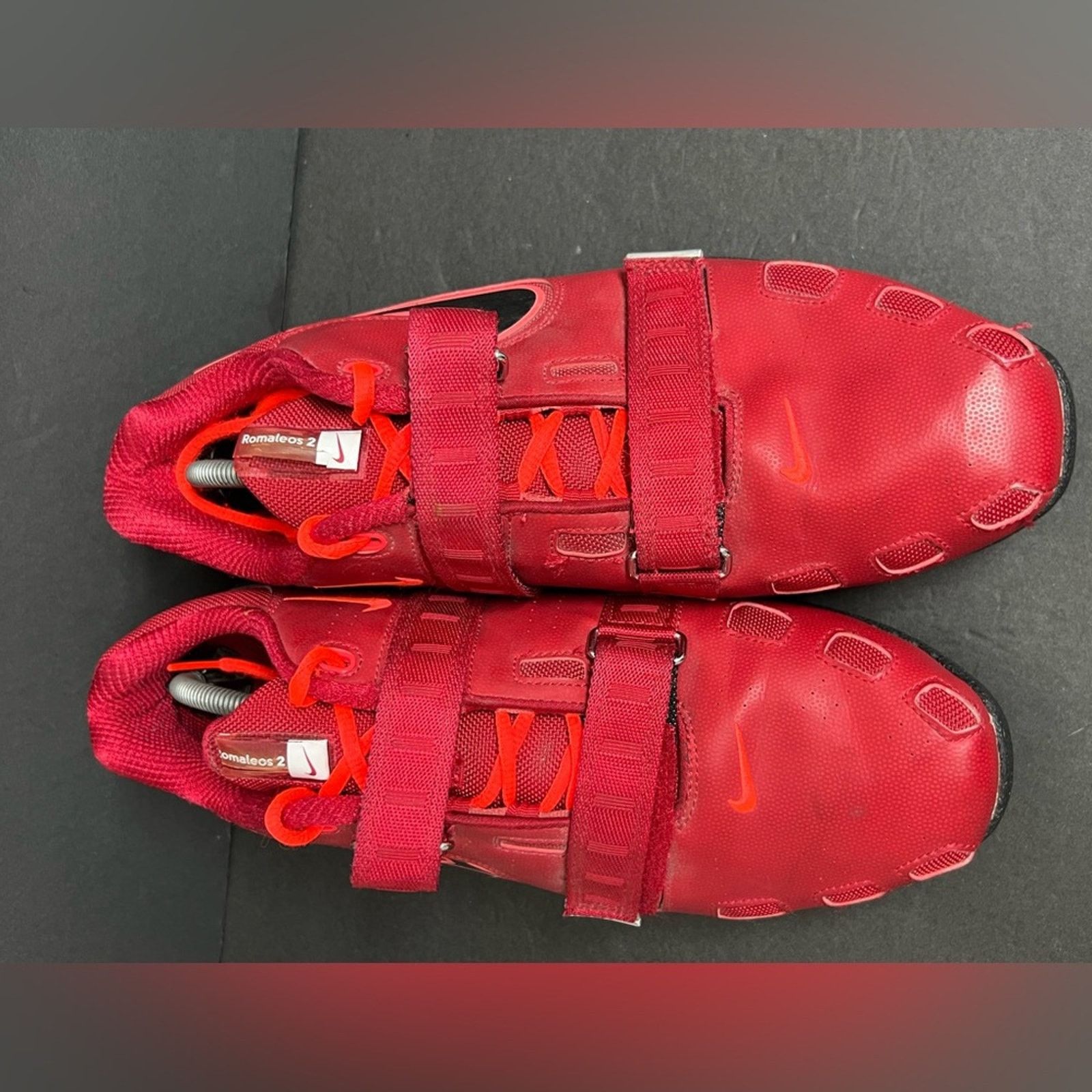 Nike Nike Romaleos 2 Red Black Weightlifting Shoes SAMPLE RARE Size US 14 / EU 47 - 6 Thumbnail
