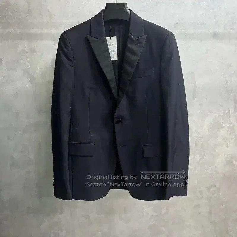 Valentino Black Wool Tailored Men's Jacket .