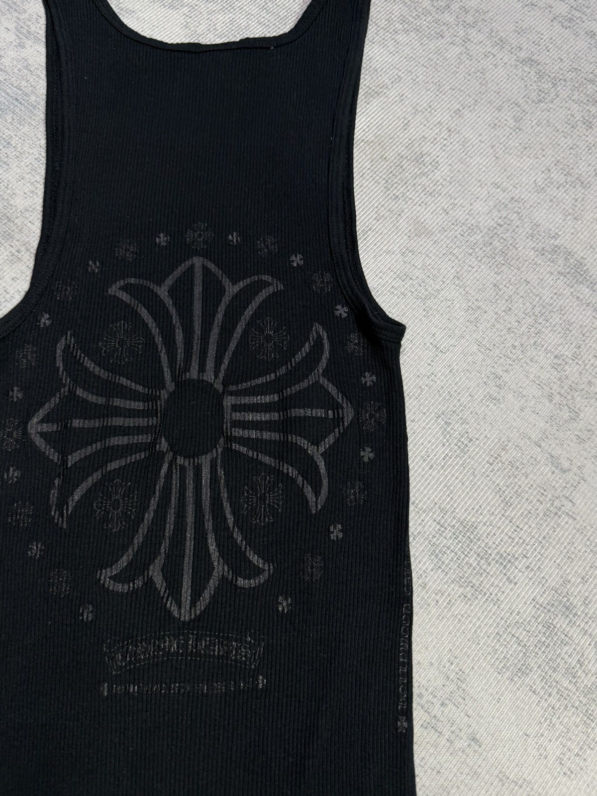 Chrome Hearts Like new! Y2K Tonal Cross Plus Tanktop Size US S / EU 44-46 / 1 - 6 Thumbnail