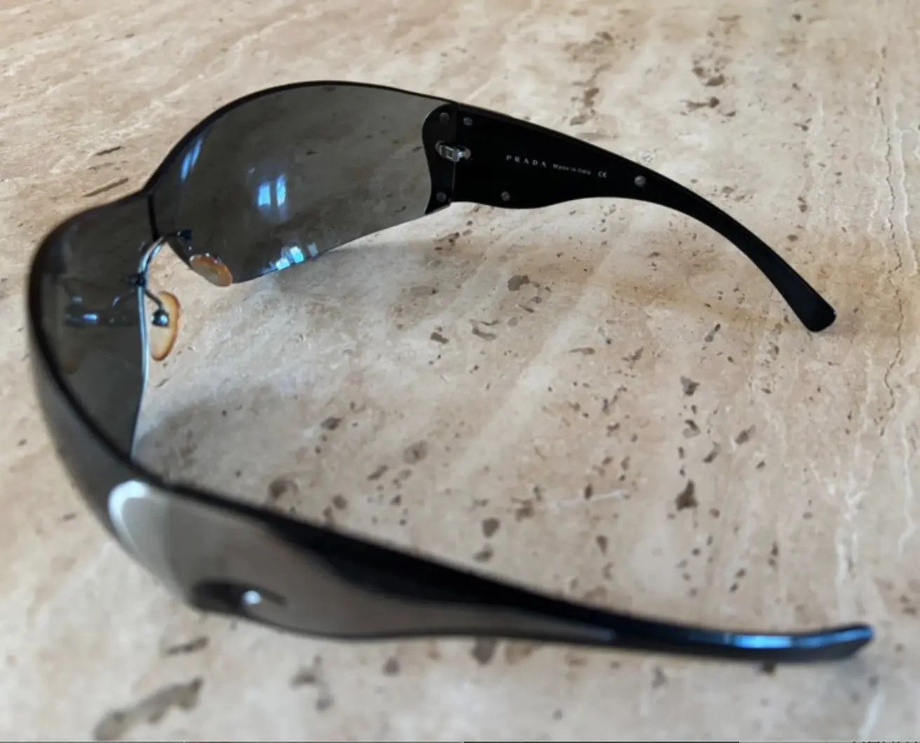 Prada PRADA SunglassesFlame Star Sport Symbol Wrap Shield Mask Size ONE SIZE - 5 Thumbnail