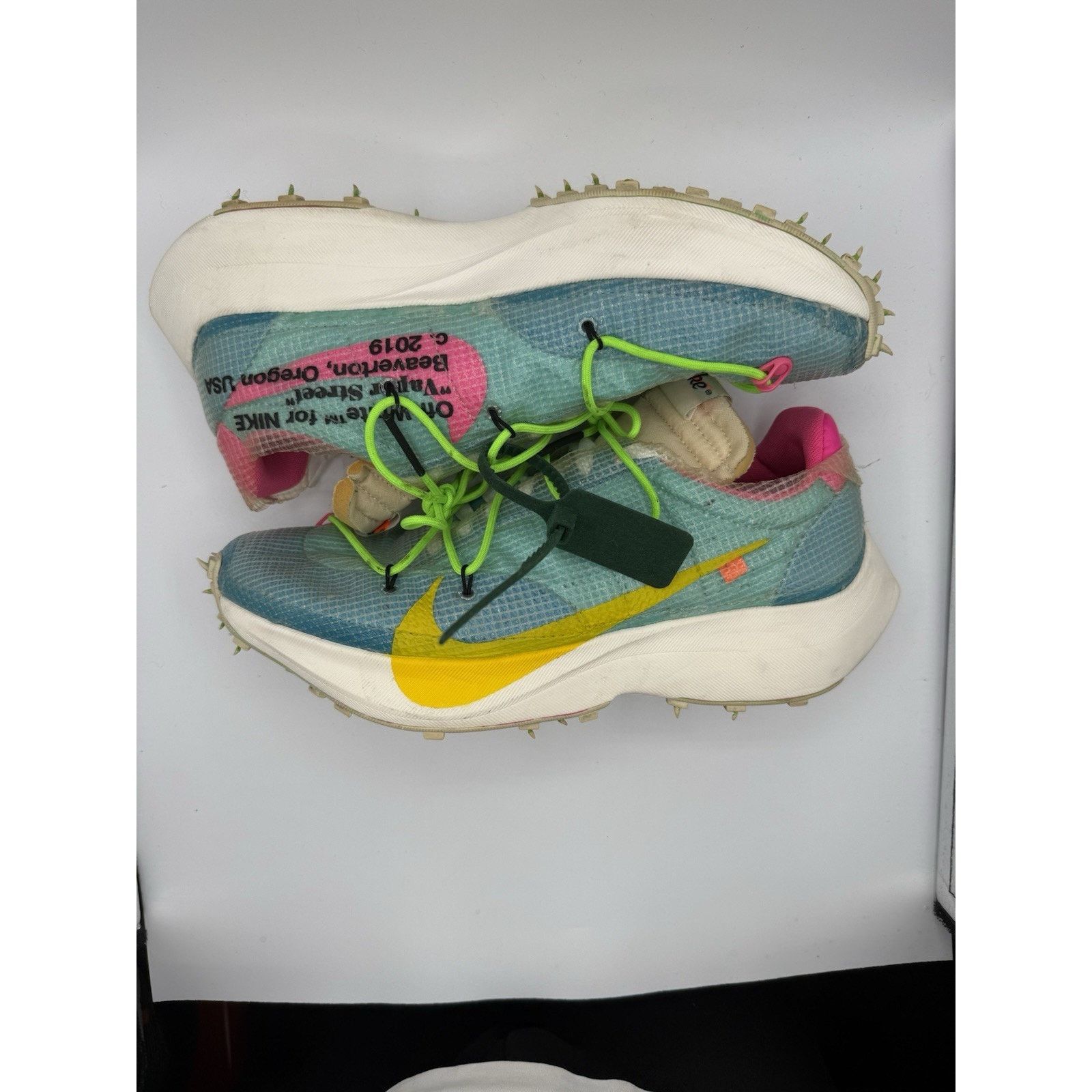 Size 14.5 - Nike Off-White x Vapor Street Polarized Blue W